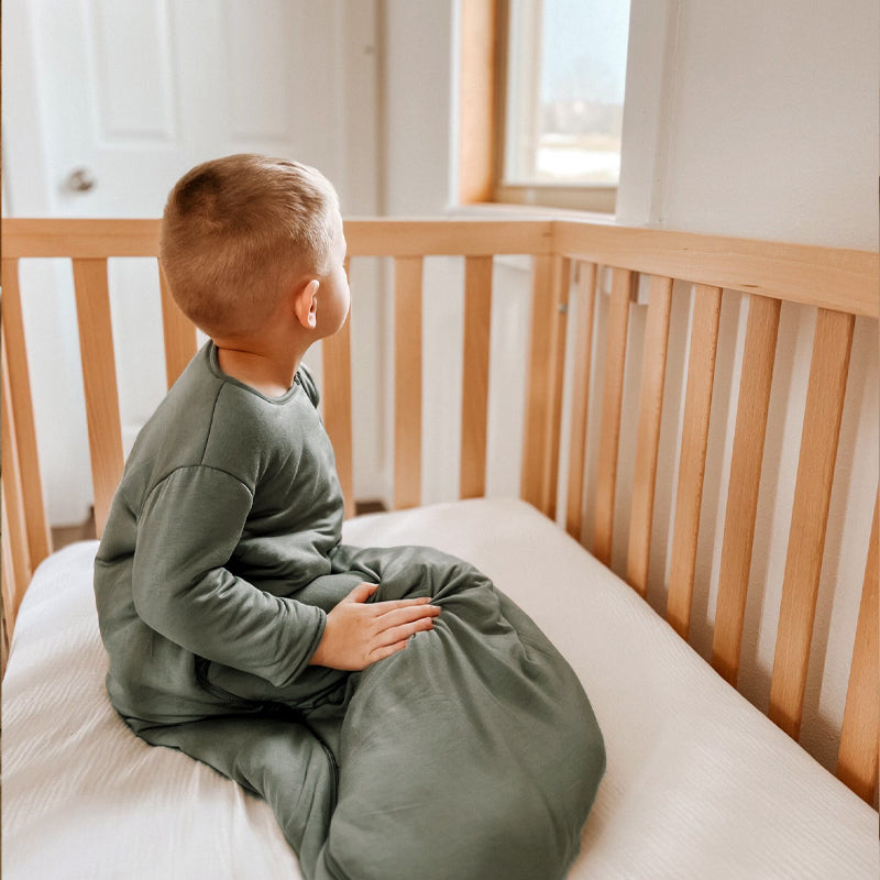 Long Sleeve Sleep Sack - Sage / 1.0 TOG