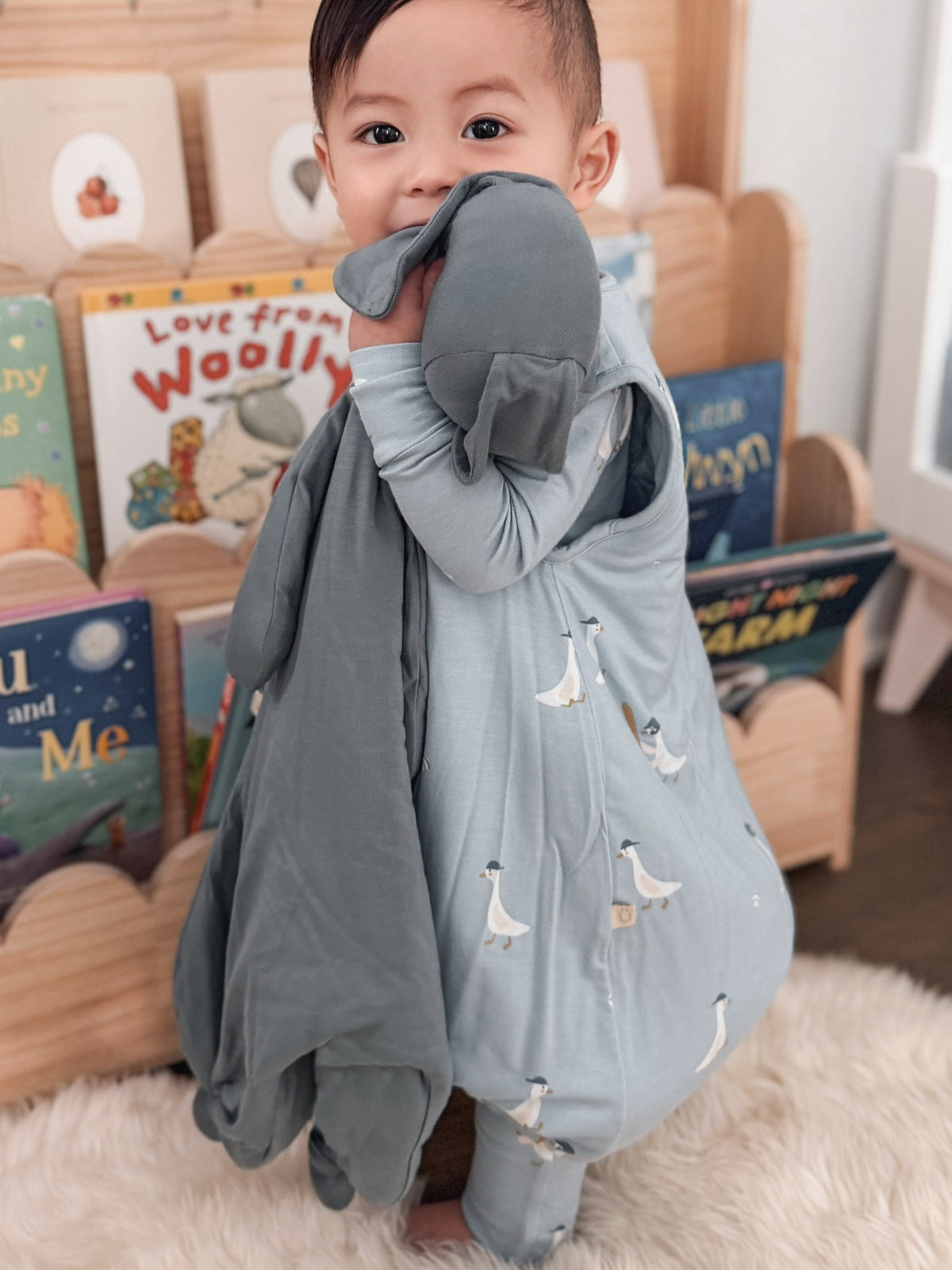 Footie Sleep Sack - Baseball Goose / 0.5 TOG