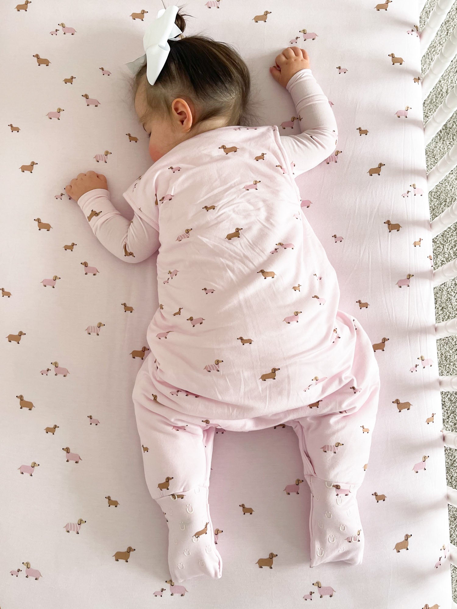 Footie Sleep Sack - Girl Dog / 2.5 TOG