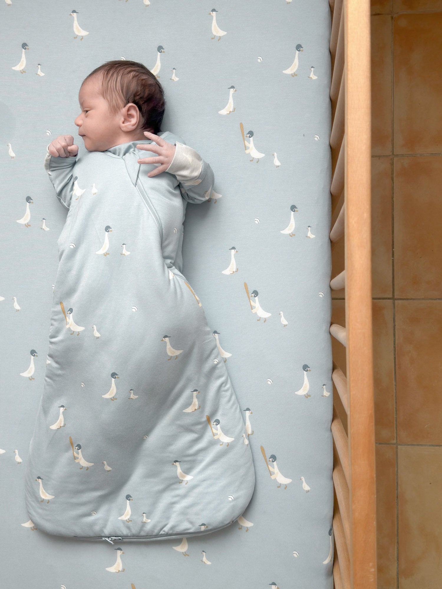 Swaddle Sleep Sack - Baseball Goose/ 1.0 TOG