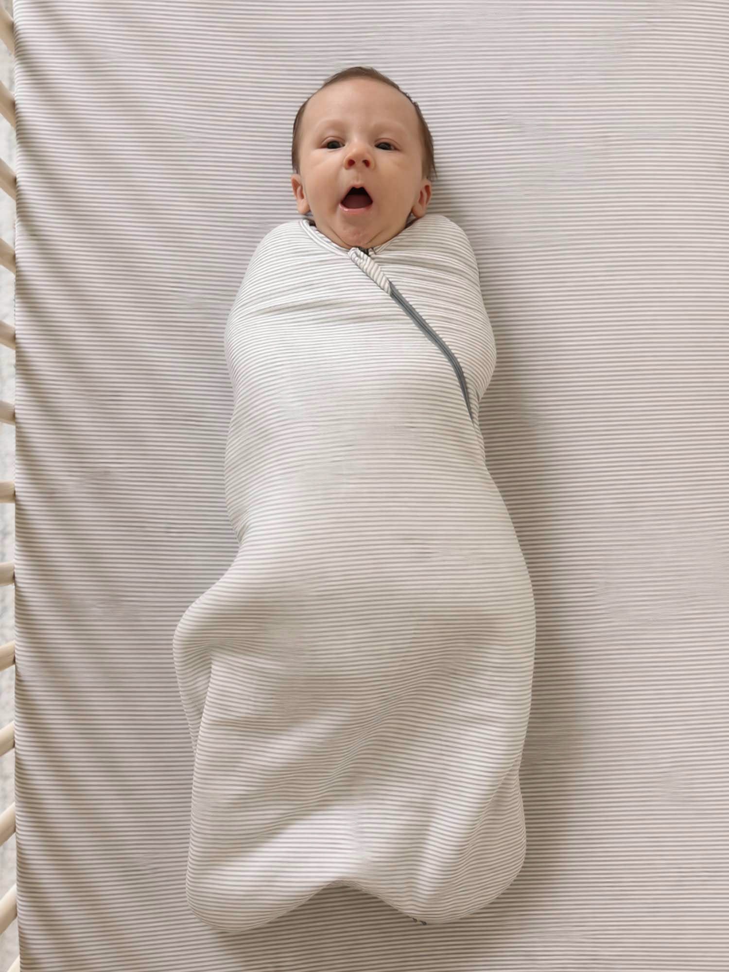 Swaddle Sleep Sack - Blue Stripes / 1.0 TOG