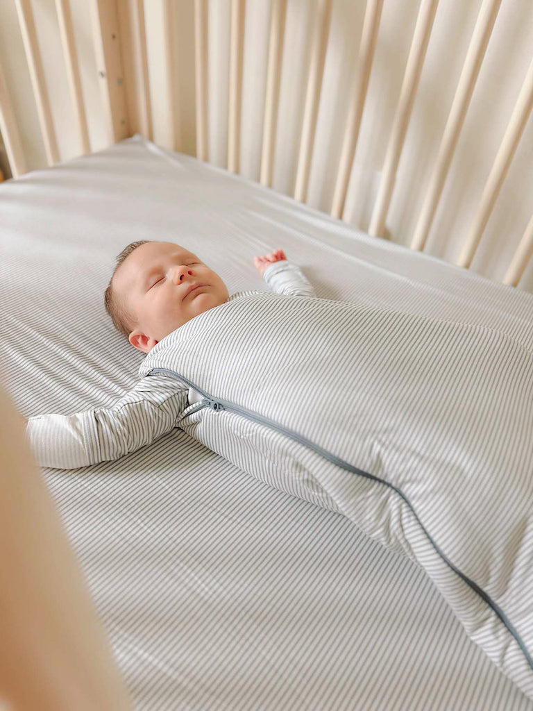 Swaddle Sleep Sack - Blue Stripes / 0.5 TOG