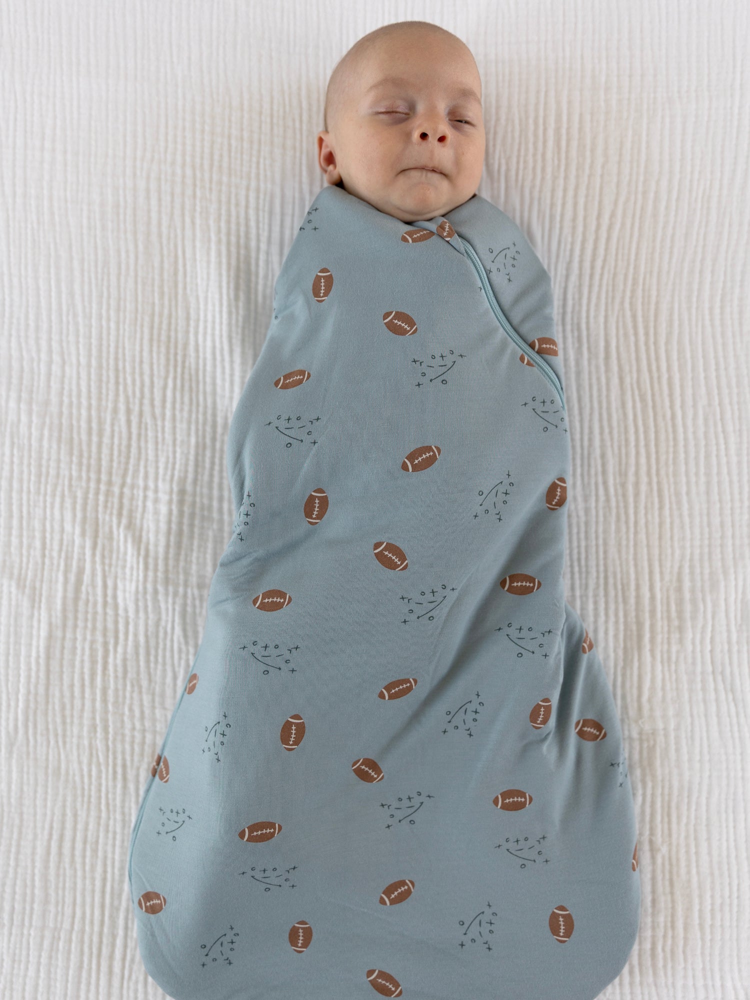Swaddle Sleep Sack - Football / 2.5 TOG