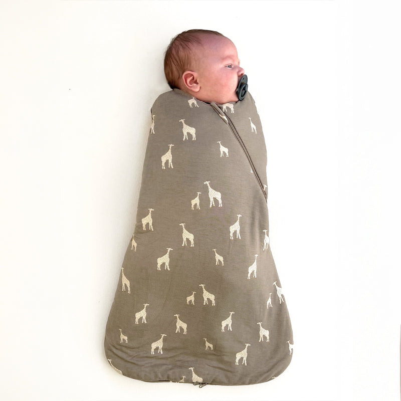 Swaddle Sleep Bag - Giraffe Maple