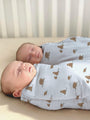 Swaddle Sleep Sack - Teddies / 1.0 TOG