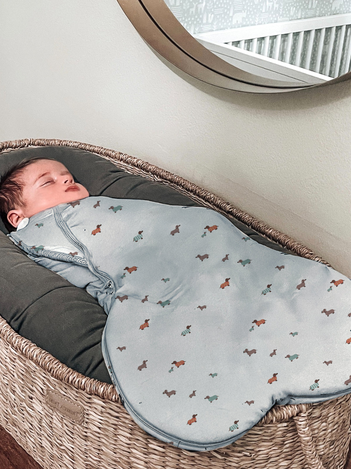 Swaddle Sleep Sack - Woof / 1.0 TOG