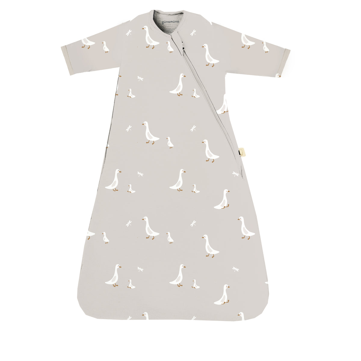 Long Sleeve Swaddle Sleep Sack - Goose/ 1.0 TOG