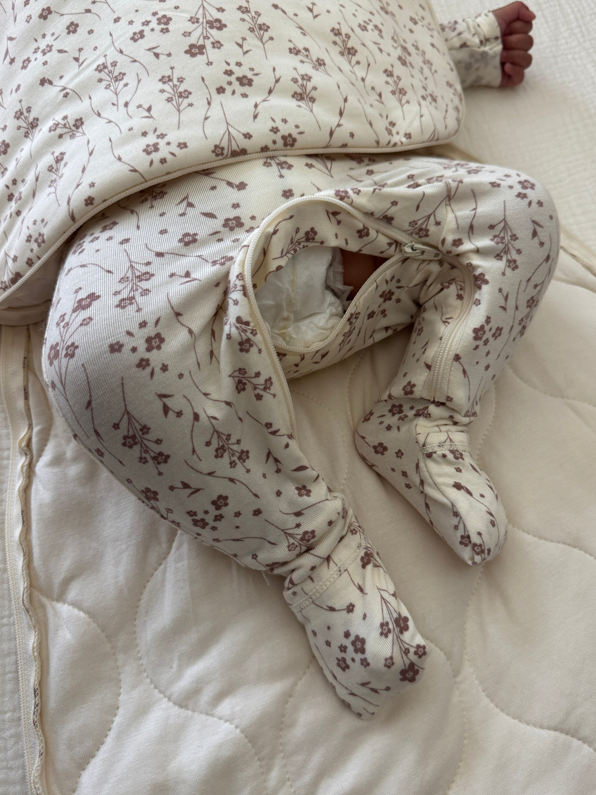 Transitional Swaddle Sleep Sack - Posies / 1.0 TOG