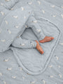 Long Sleeve Transitional Swaddle Sack - Baseball Goose / 1.0 TOG