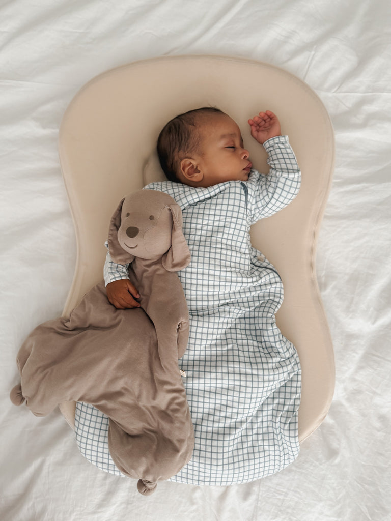 Long Sleeve Transitional Swaddle Sack - Checkmate / 1.0 TOG