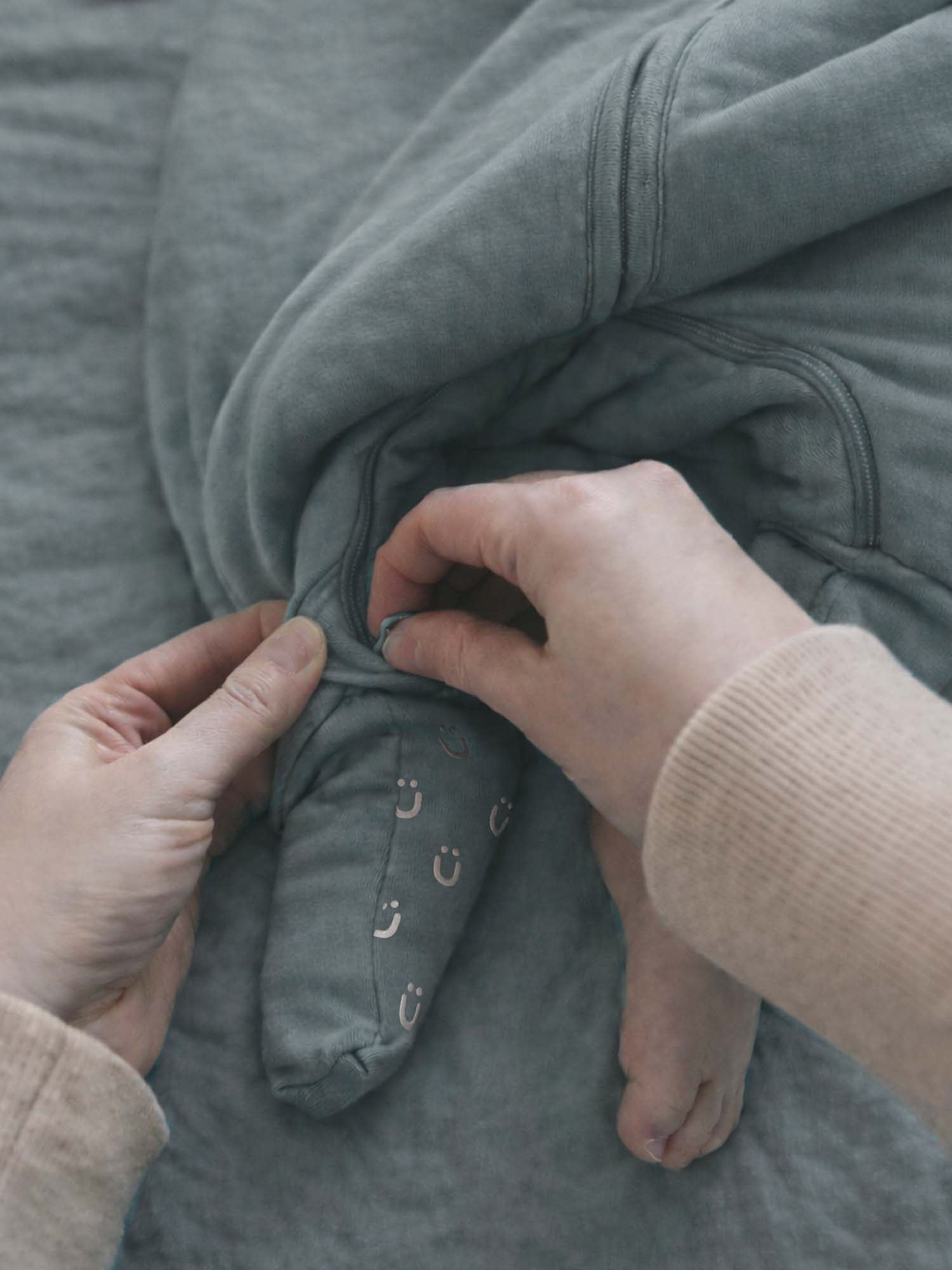 Footie Sleep Sack - Ocean / 1.0 TOG