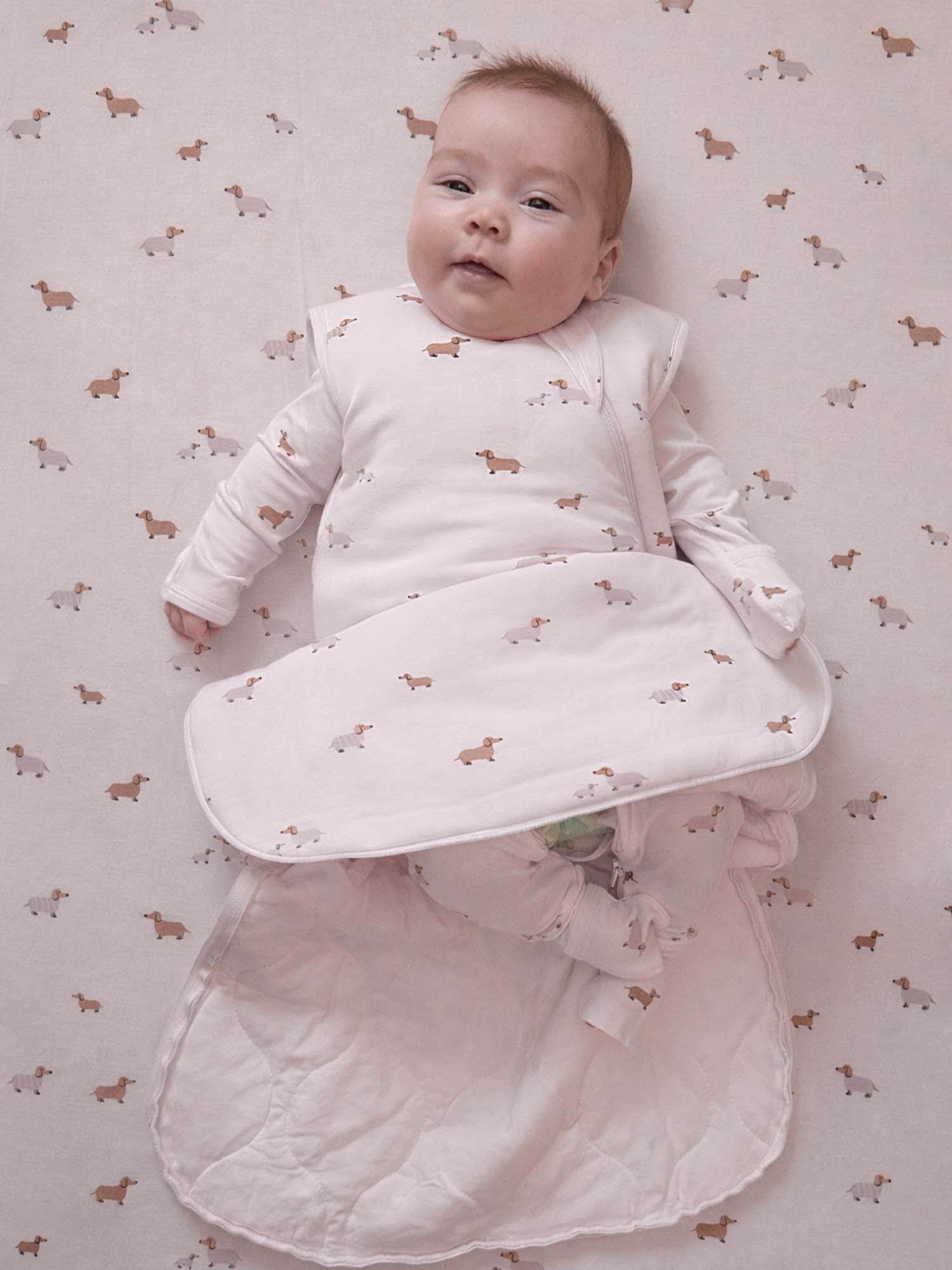 Swaddle Sleep Sack - Girl Dog / 1.0 TOG