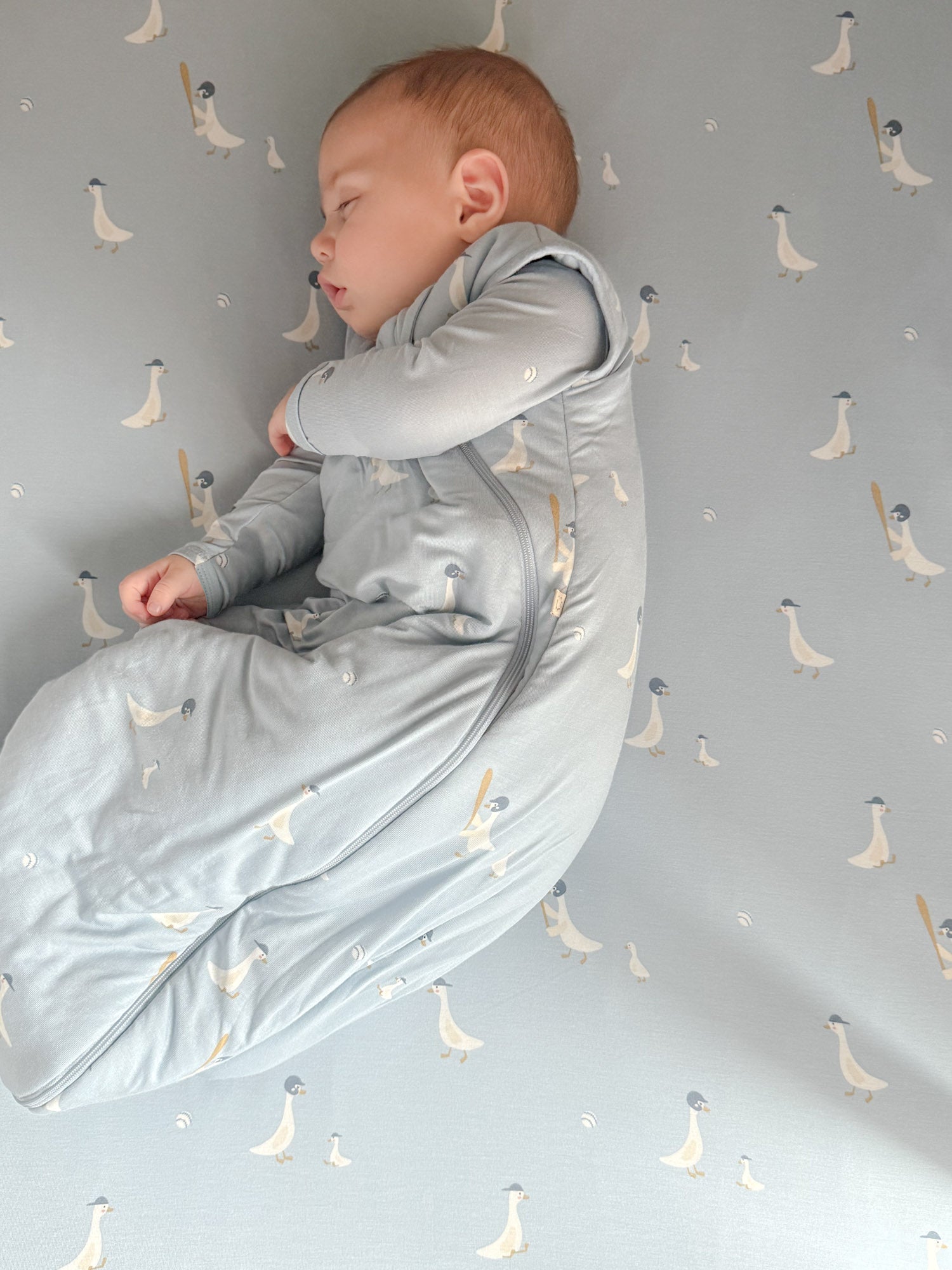 Crib Sheet - Baseball Goose