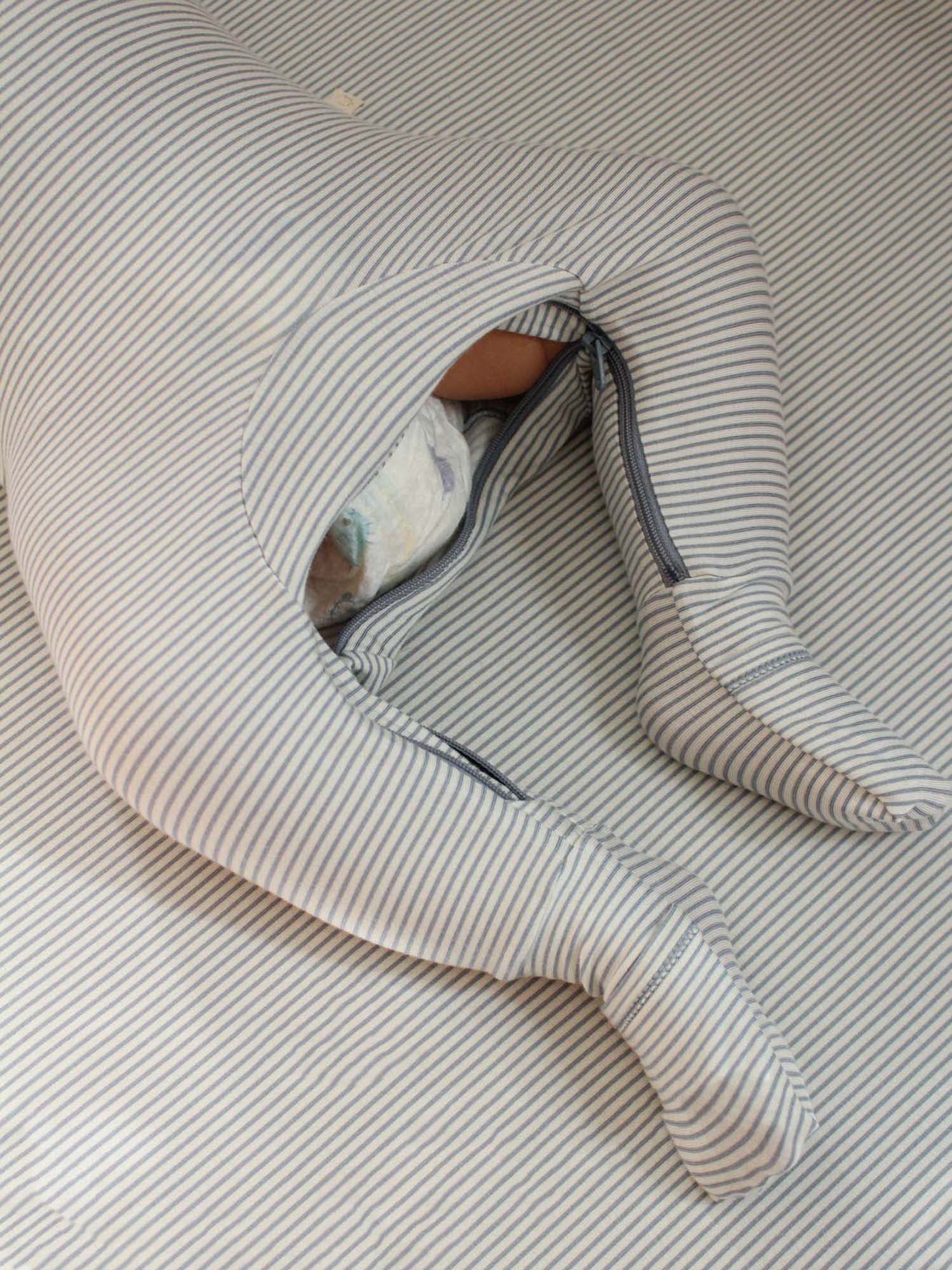 Convertible Pajama - Blue stripe