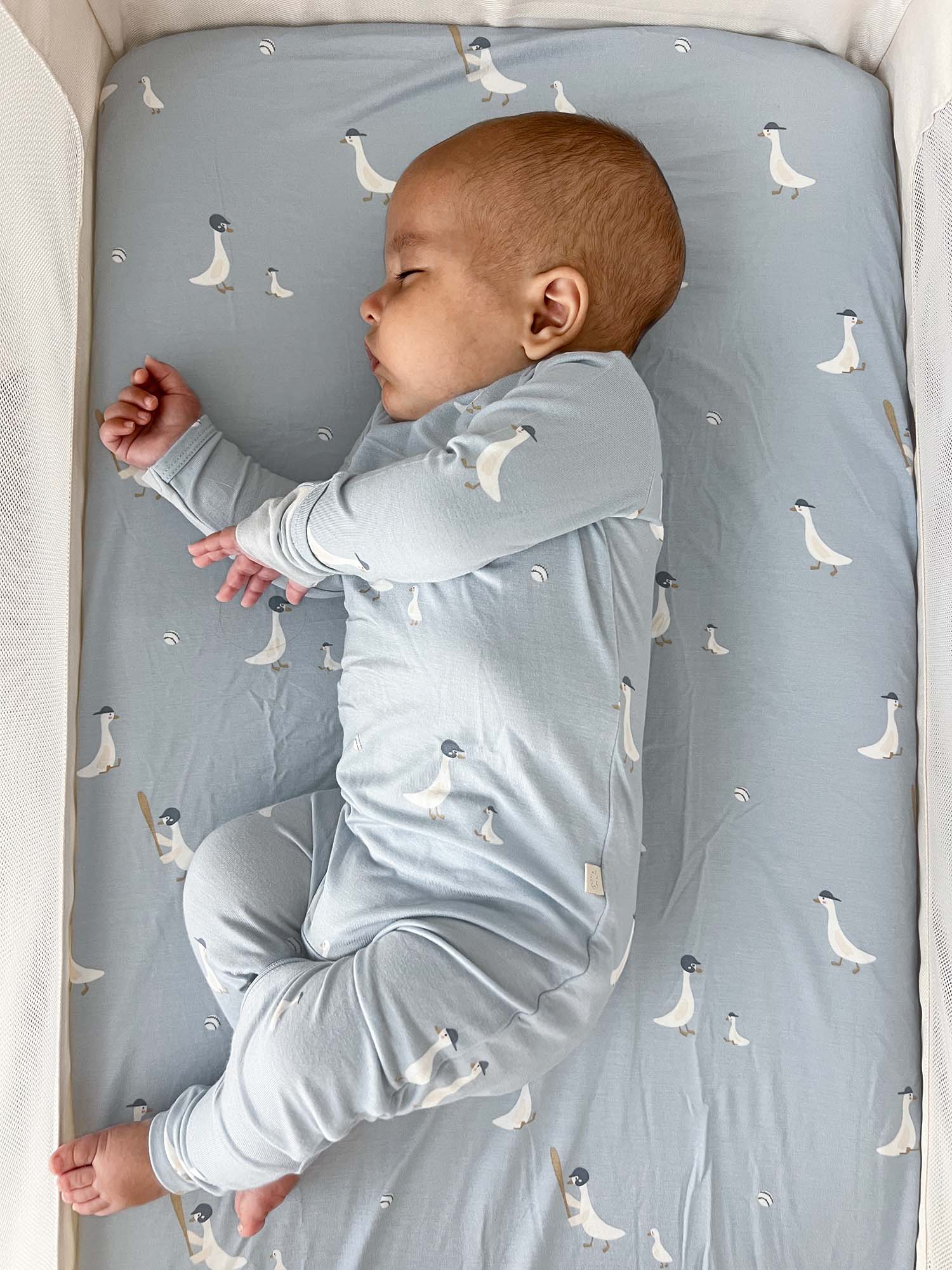 Convertible Pajama - Baseball Goose