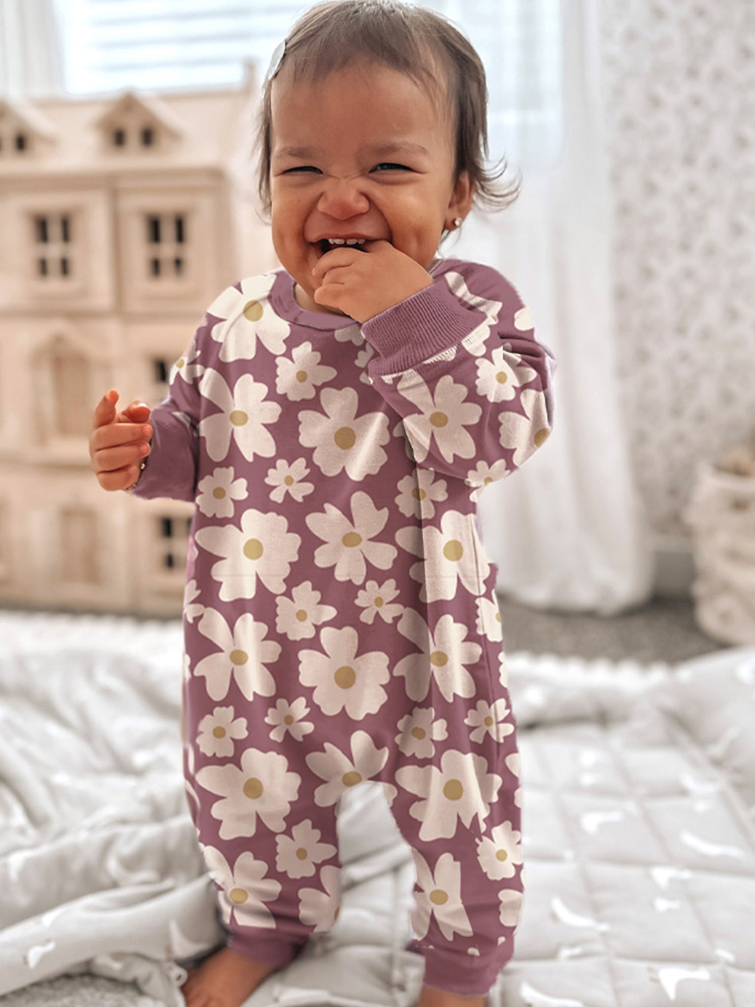 Fleece Jumpsuit | Warm Baby Fleece Jumpsuits | gunamuna