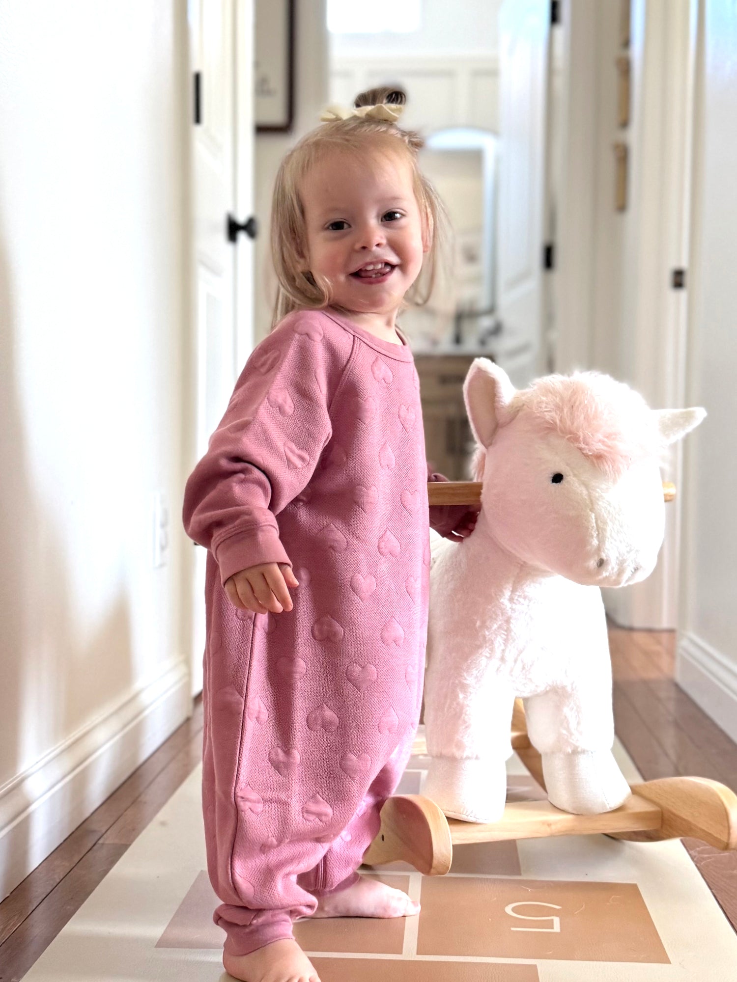【もずく】B Camp-ball Fleece Rompers 90 Fleece Jumpsuit | Warm Baby Fleece Jumpsuits | gunamuna