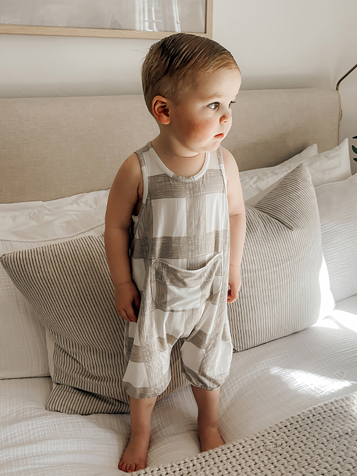 Pocket Romper - Picnic