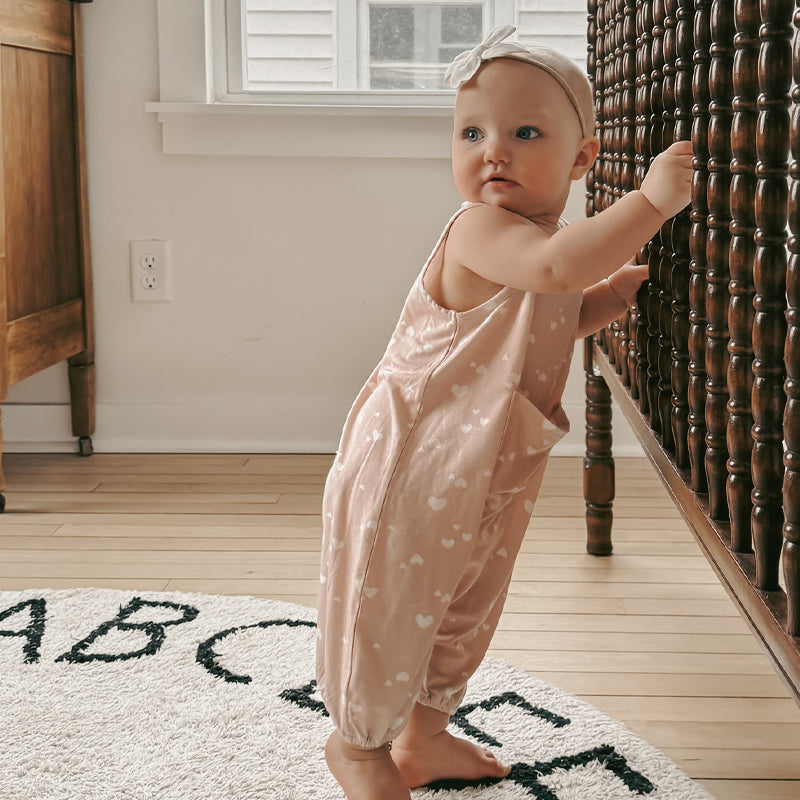 Pocket Romper - Sweetheart