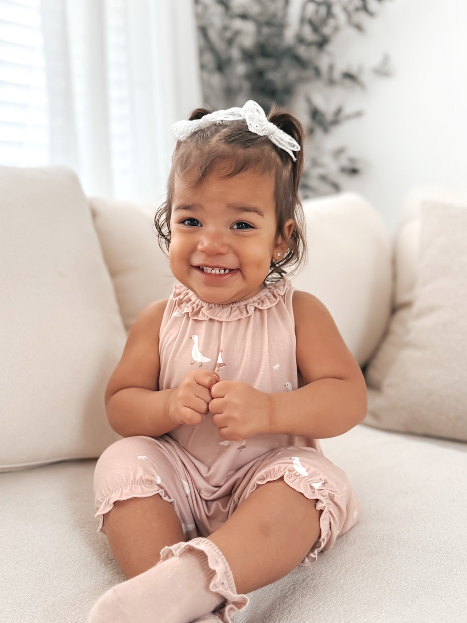 ロンパース・カバーオール Apolina Cece Bubble Romper 12-18m Bubble Rompers | Bamboo Viscose Baby Bubble Rompers | gunamuna