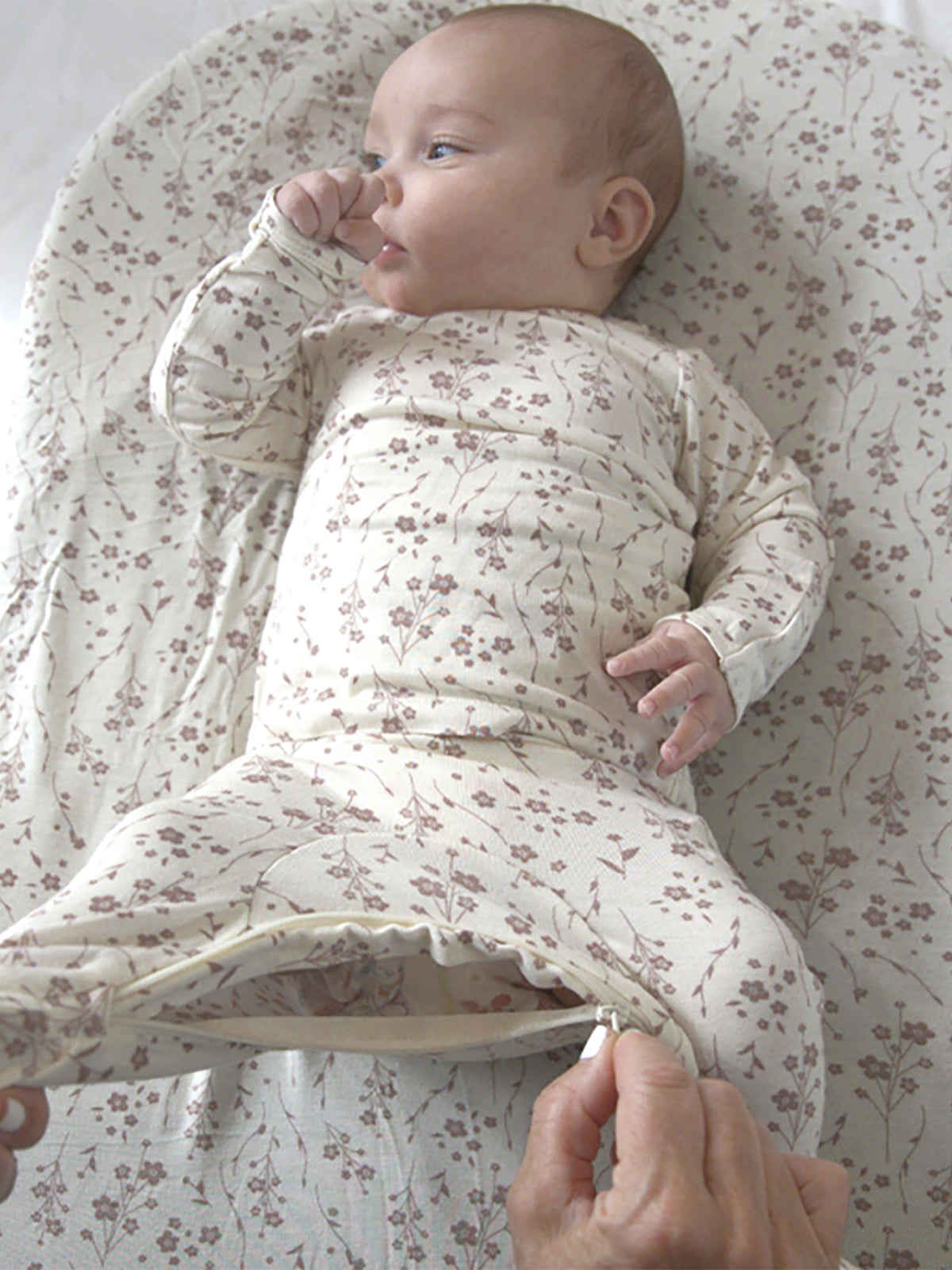 Two Piece Footie Set - Posie