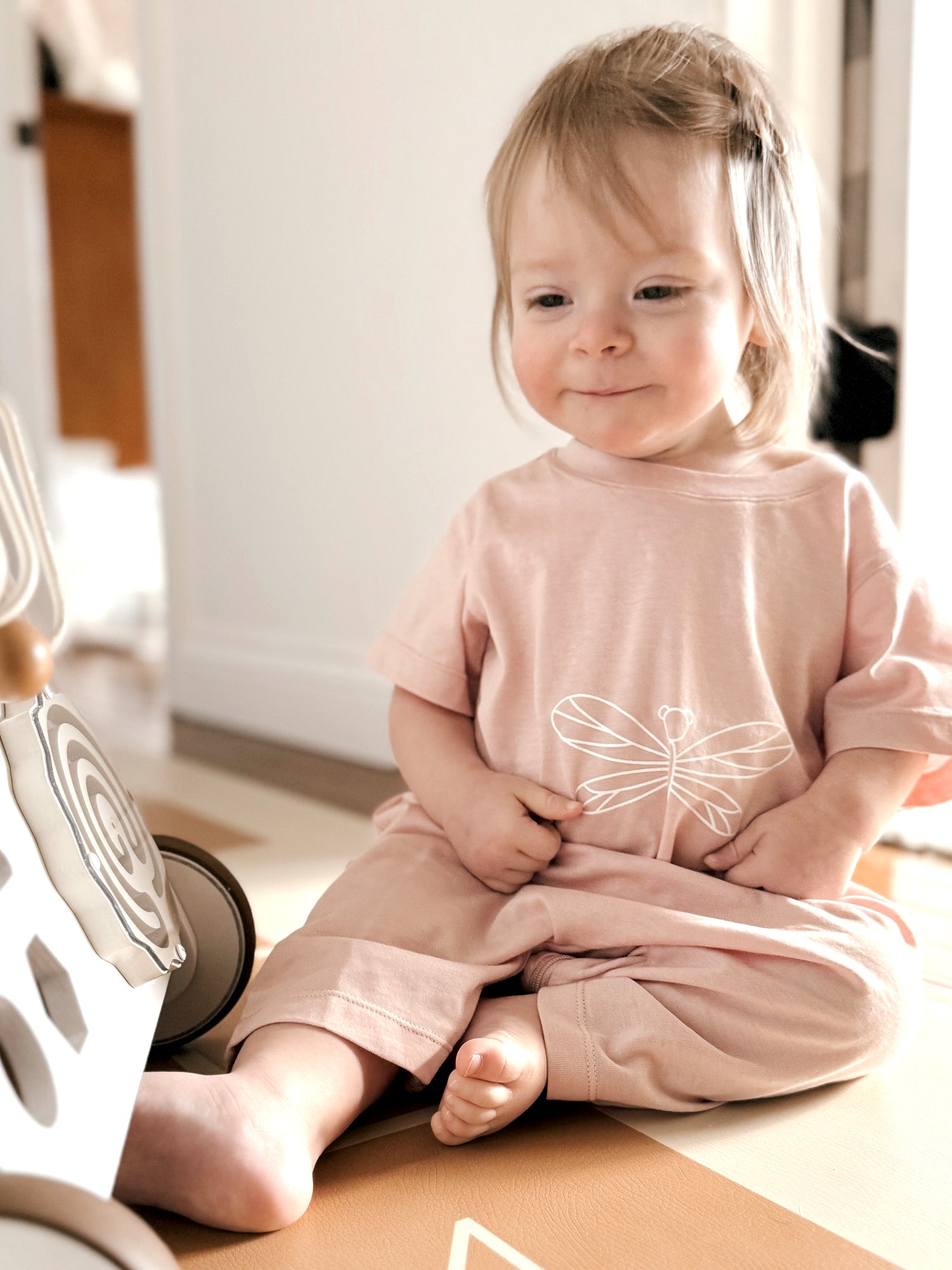 Cotton Shortie Romper - Firefly