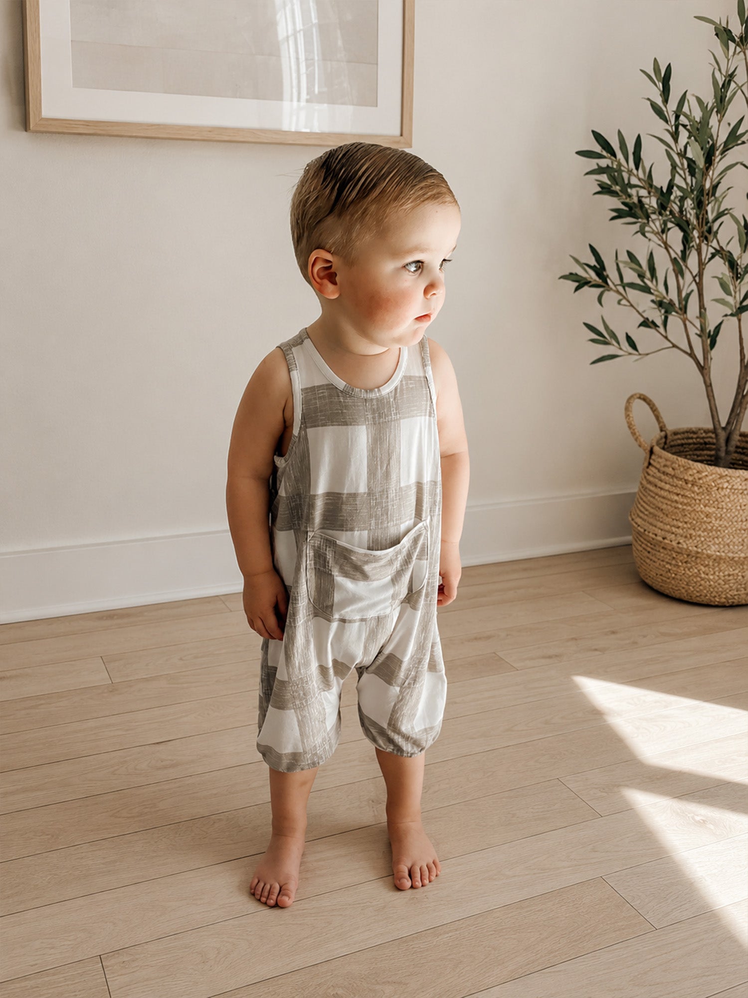 Pocket Romper - Picnic