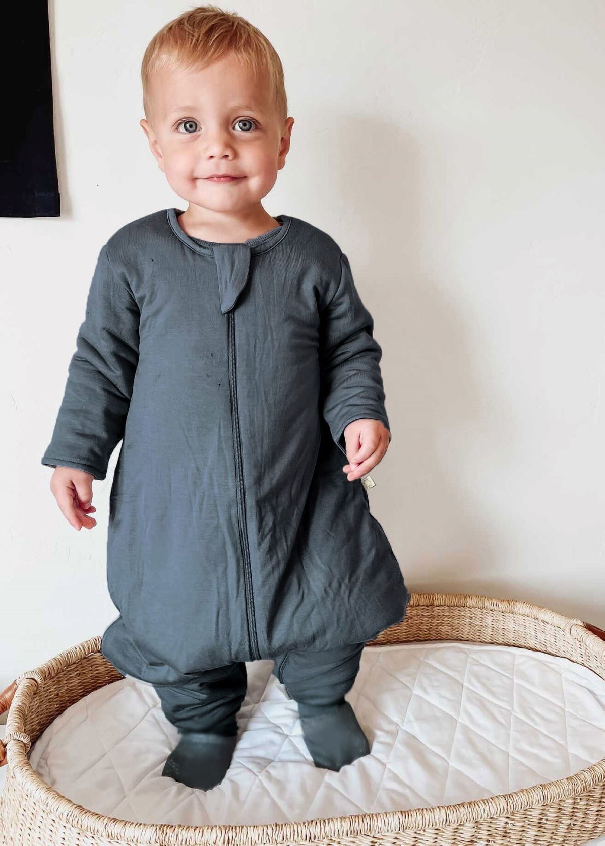 Long Sleeve Footie Sleep Sack - Hush  / 0.5 TOG