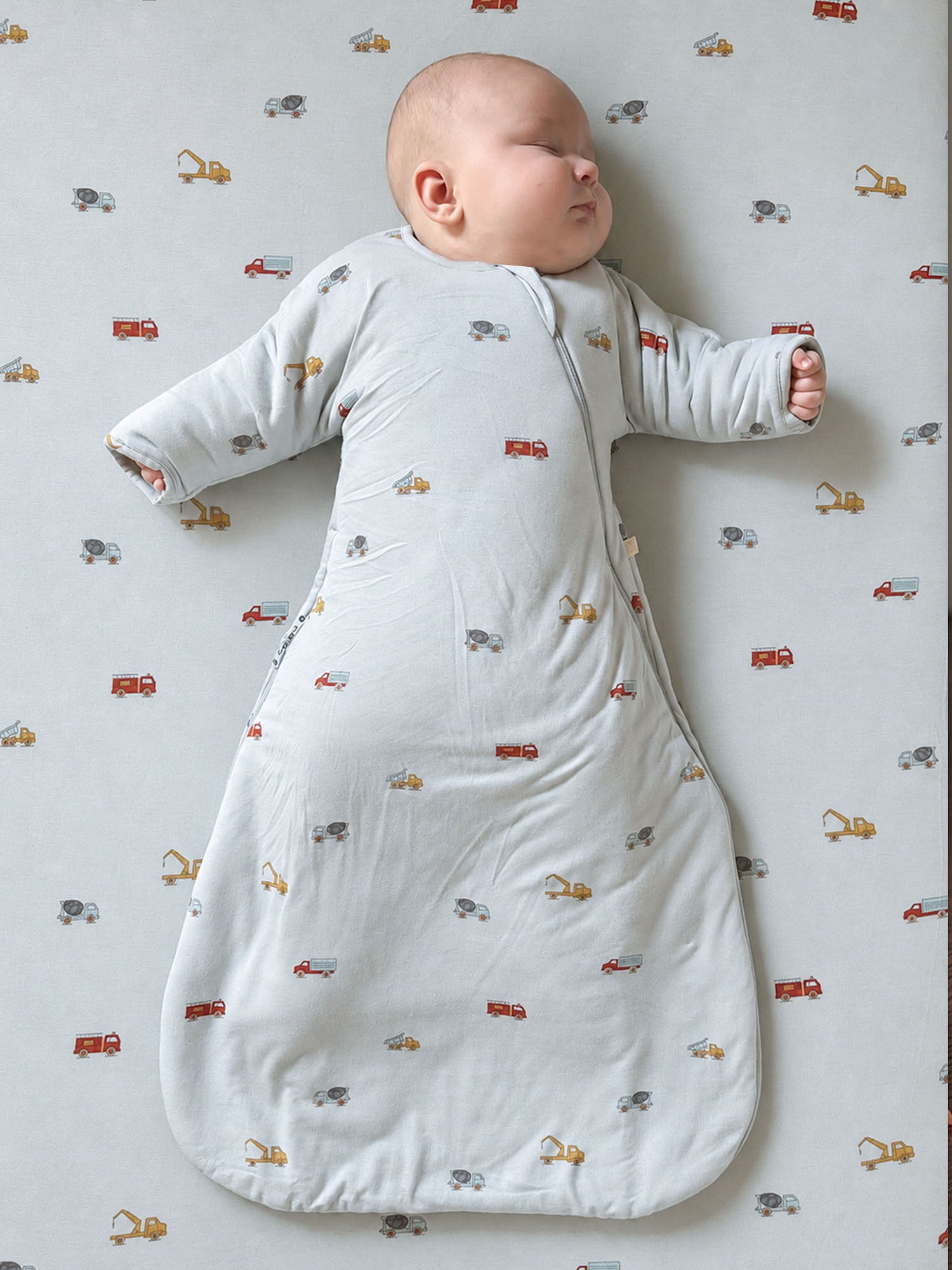 Long Sleeve Transitional Swaddle Sack - Working / 1.0 TOG