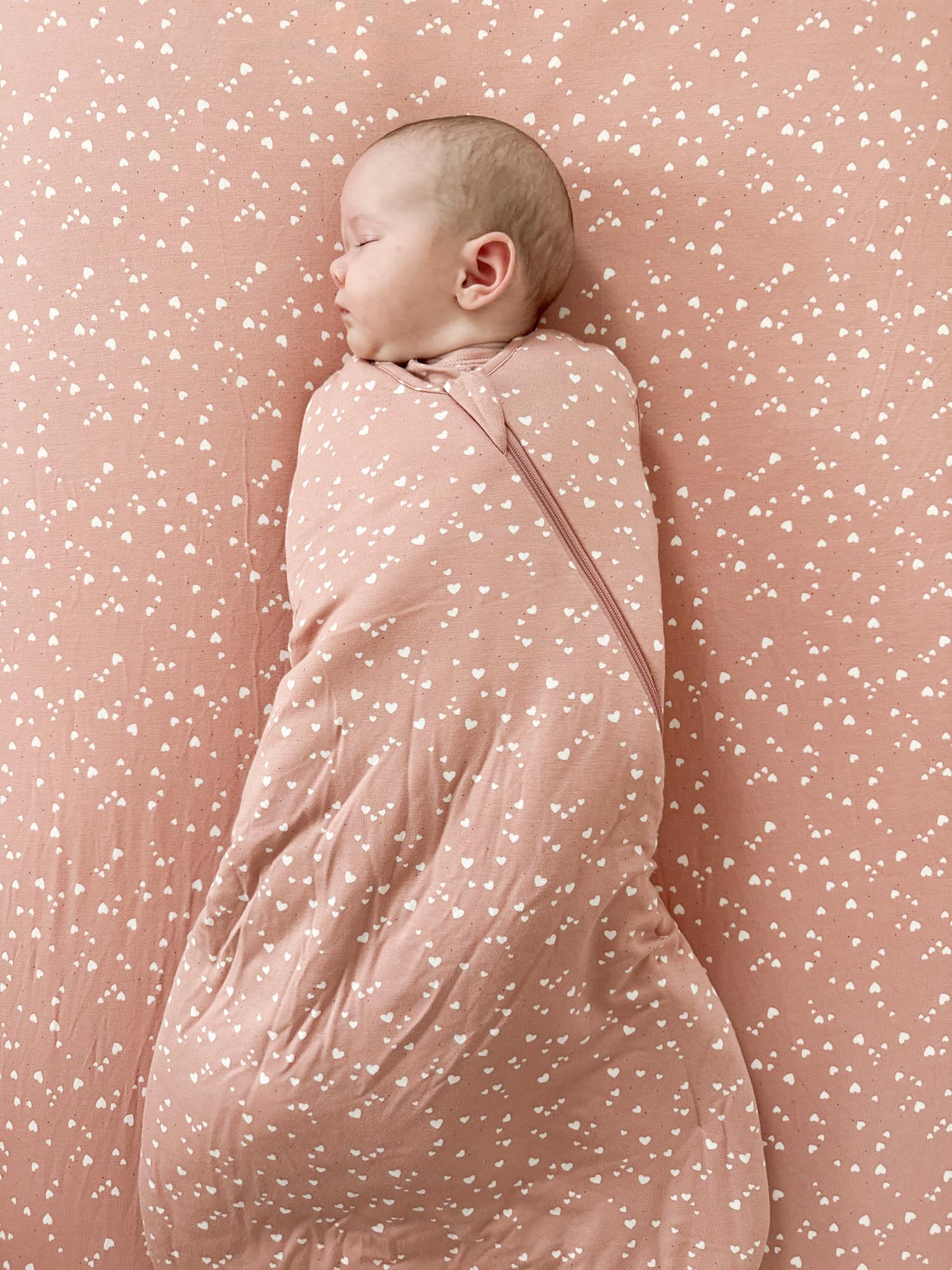 Swaddle Sleep Sack - Hearts / 2.5 TOG