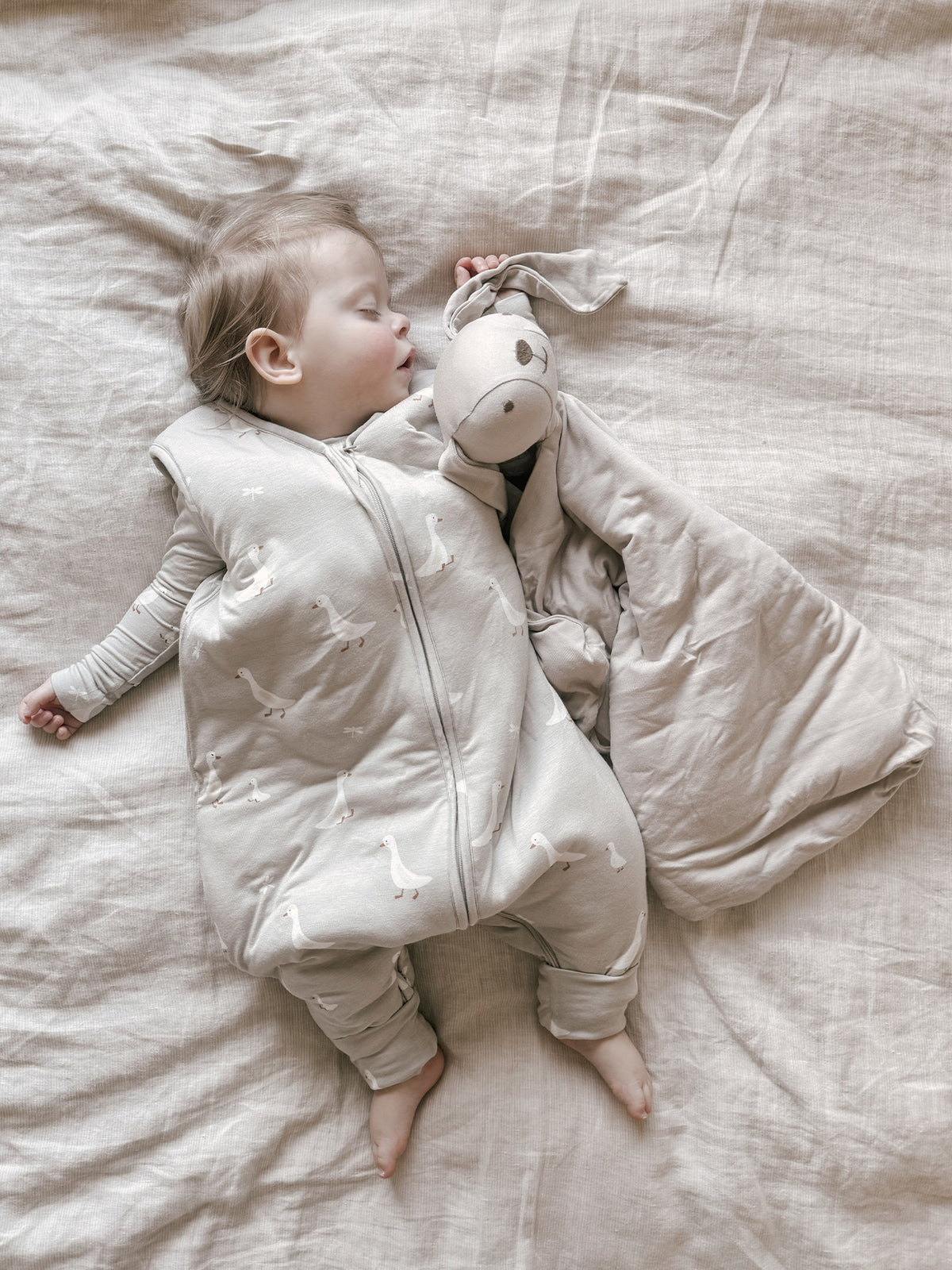 Footie Sleep Sack - Goose  / 1.0 TOG