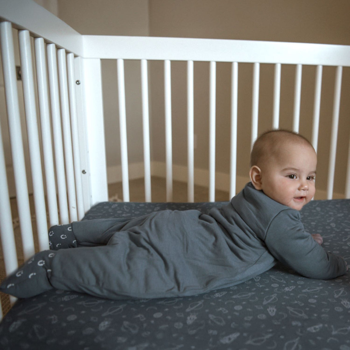 Long Sleeve Footie Sleep Sack - Hush  / 0.5 TOG