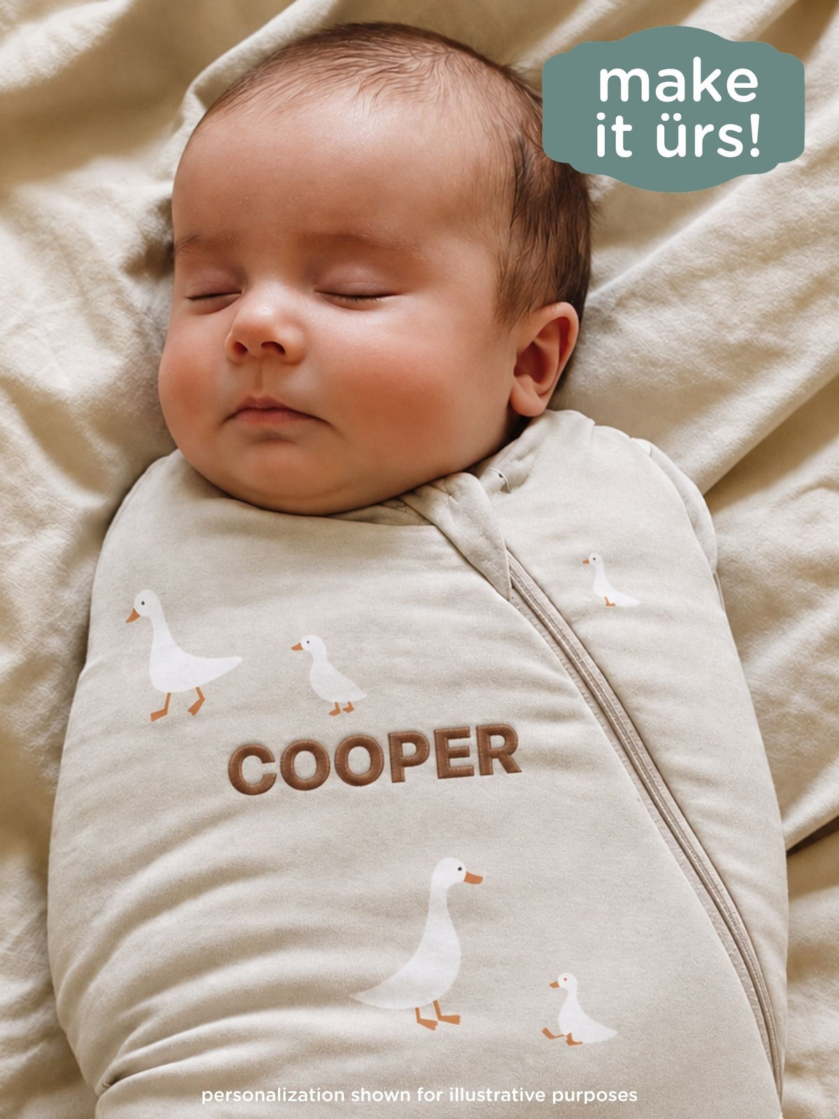 Swaddle Sleep Sack - Goose / 1.0 TOG