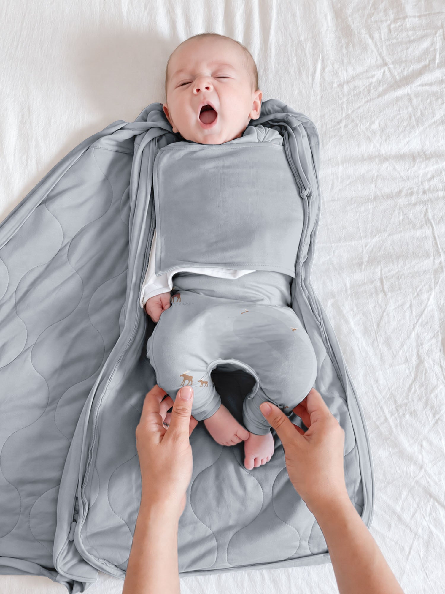 Swaddle Sleep Sack - Moose / 2.5 TOG