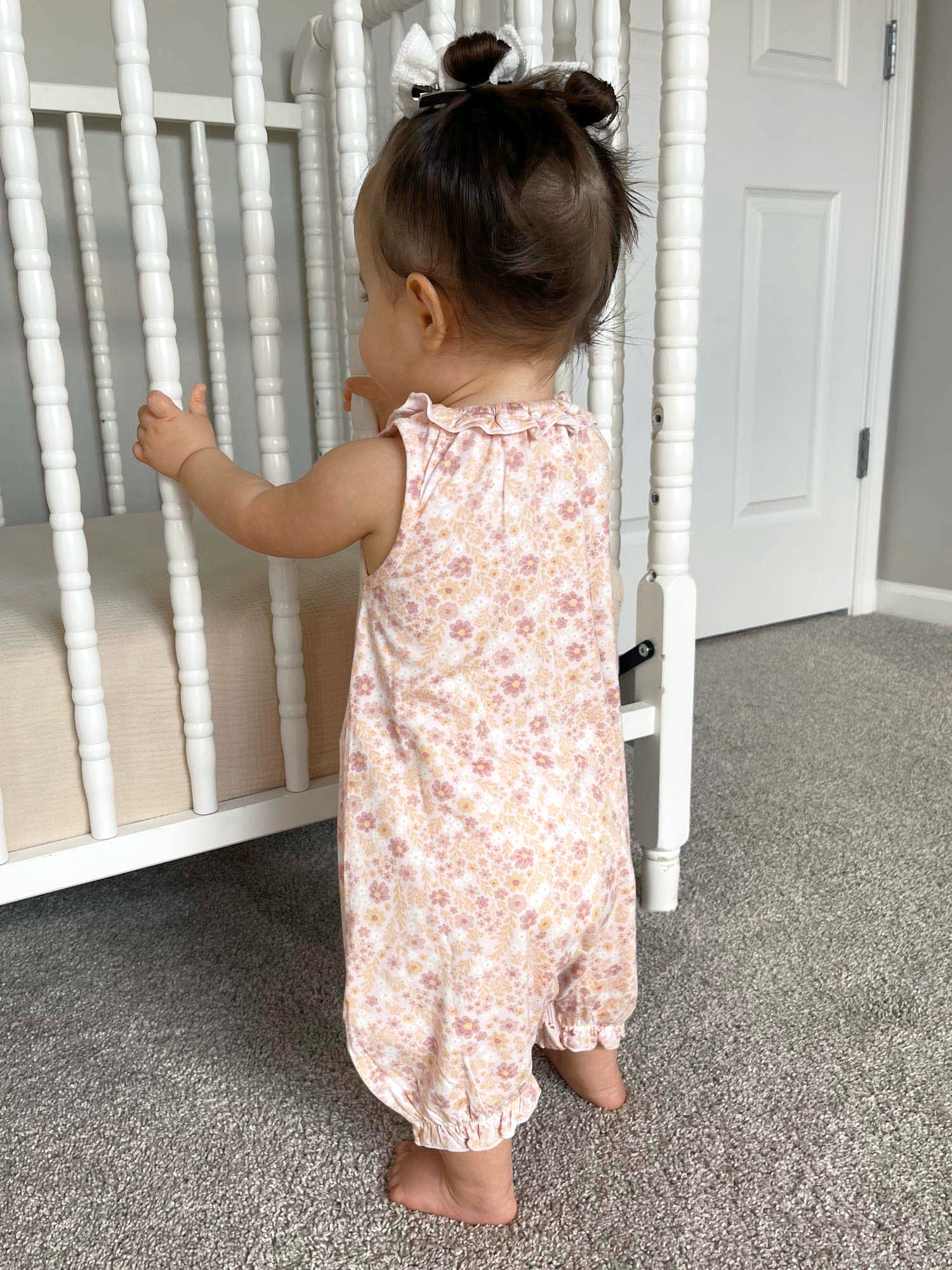 Apolina Cece Bubble Romper 18-24M ロンパース Bubble Rompers | Bamboo Viscose Baby Bubble Rompers | gunamuna