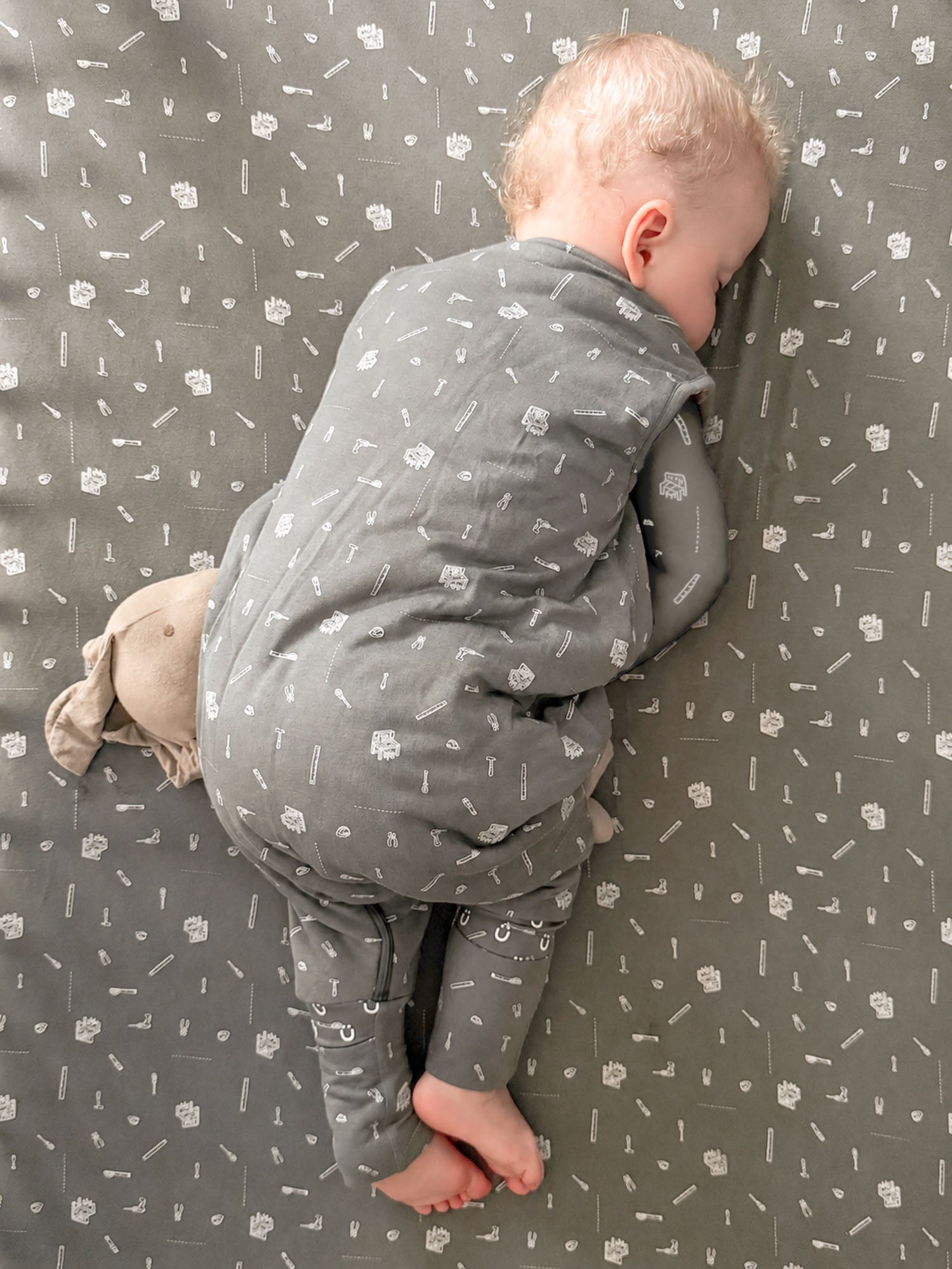 Footie Sleep Sack - Tools / 2.5 TOG