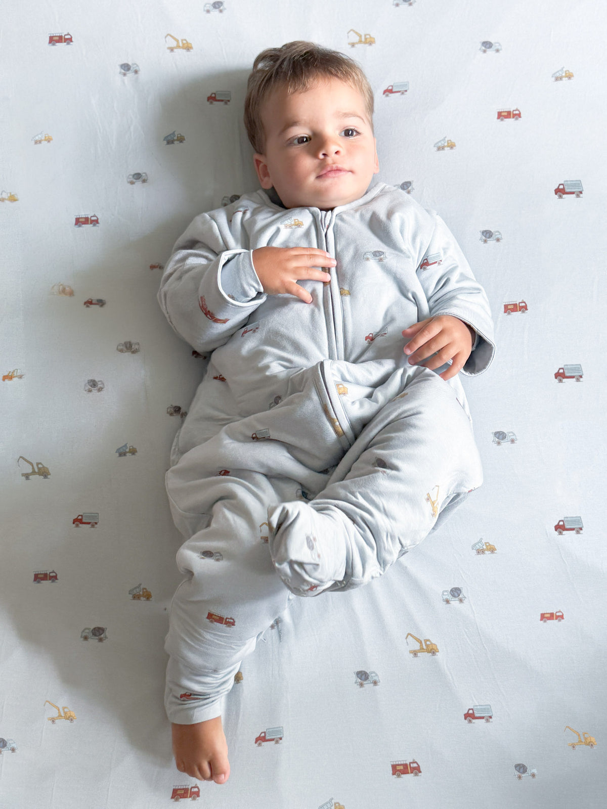 Long Sleeve Footie Sleep Sack - Working / 2.5 TOG