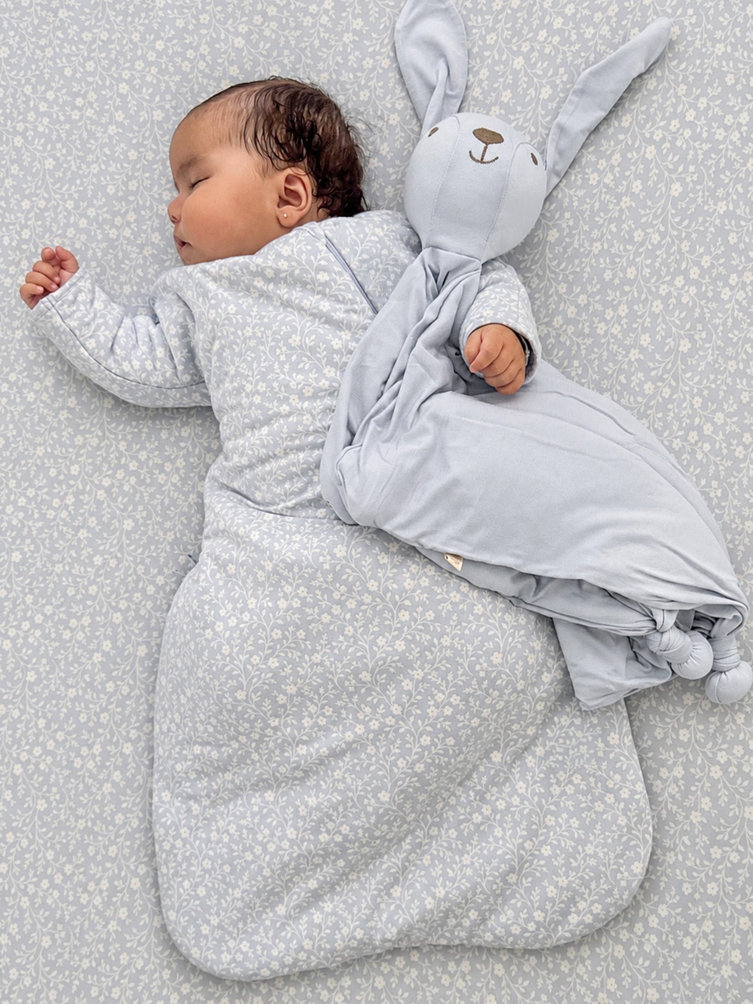 Long Sleeve Transitional Swaddle Sack - Meadow / 1.0 TOG