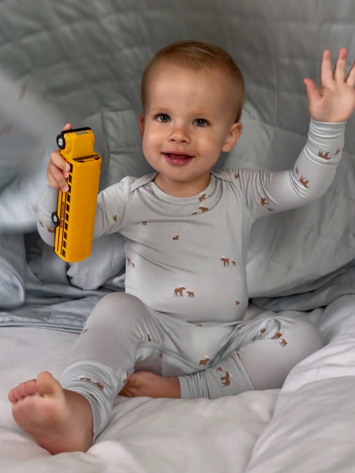 Convertible Pajama - Moose