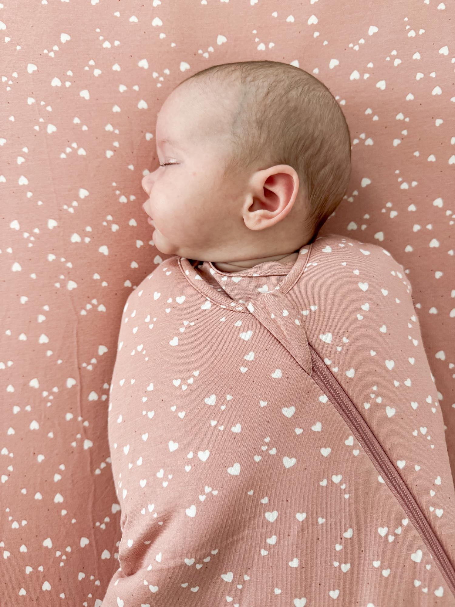 Swaddle Sleep Sack - Hearts / 2.5 TOG