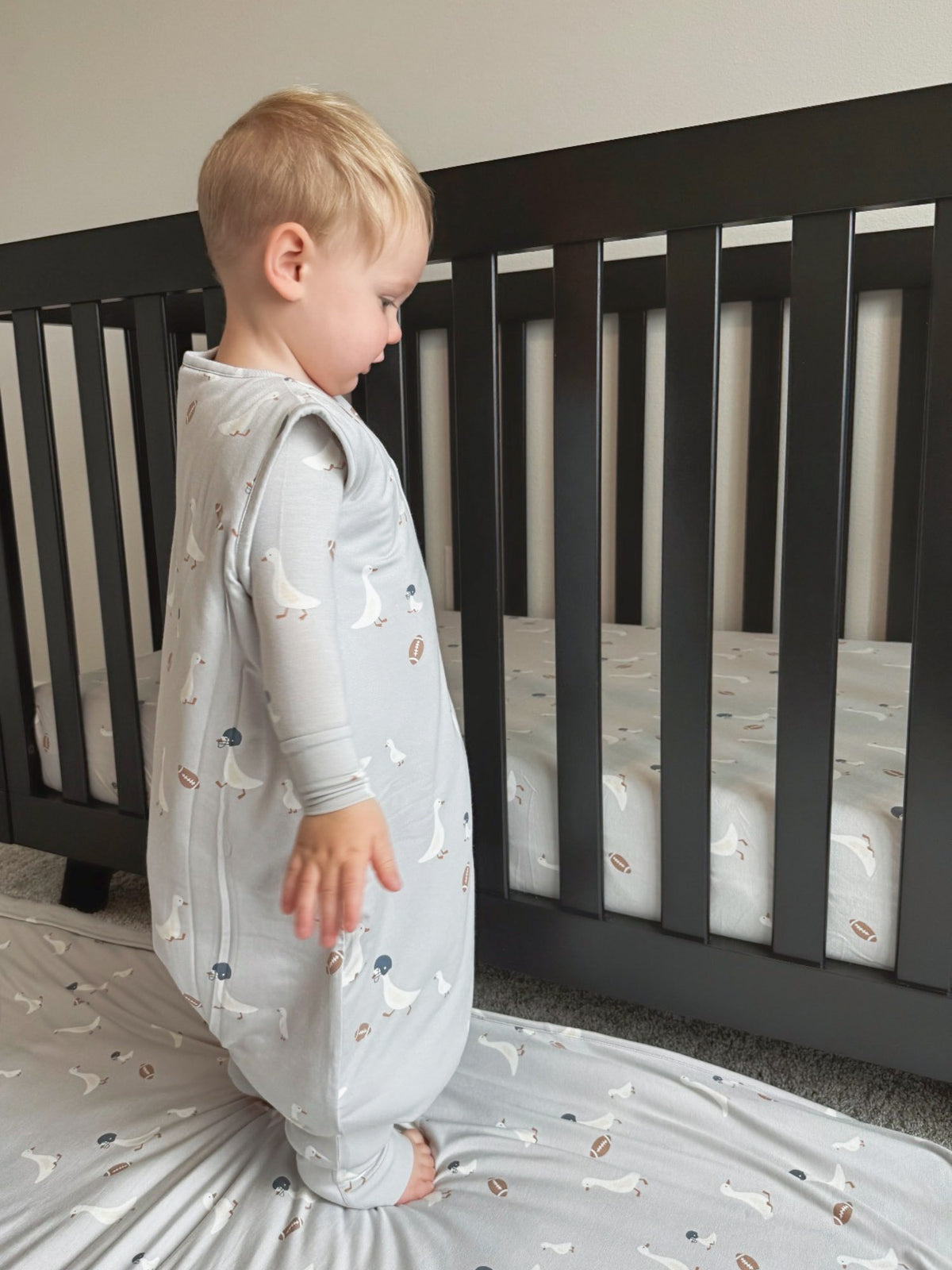 Footie Sleep Sack - Football Goose / 1.0 TOG