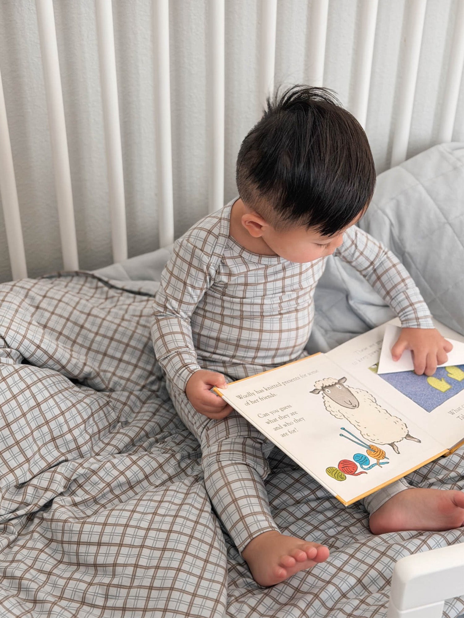 Twin Cloud Blanket - Plaid / 2.5 TOG