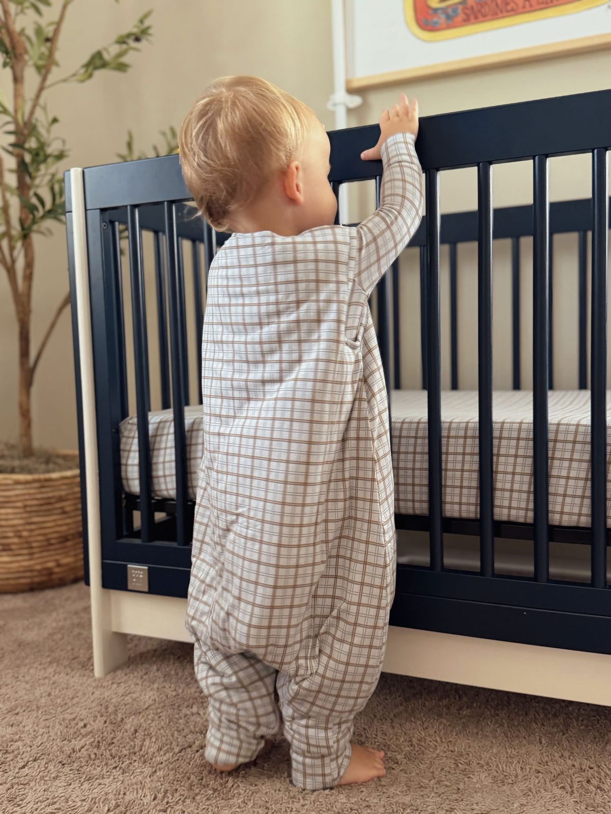 Footie Sleep Sack - Plaid / 2.5 TOG