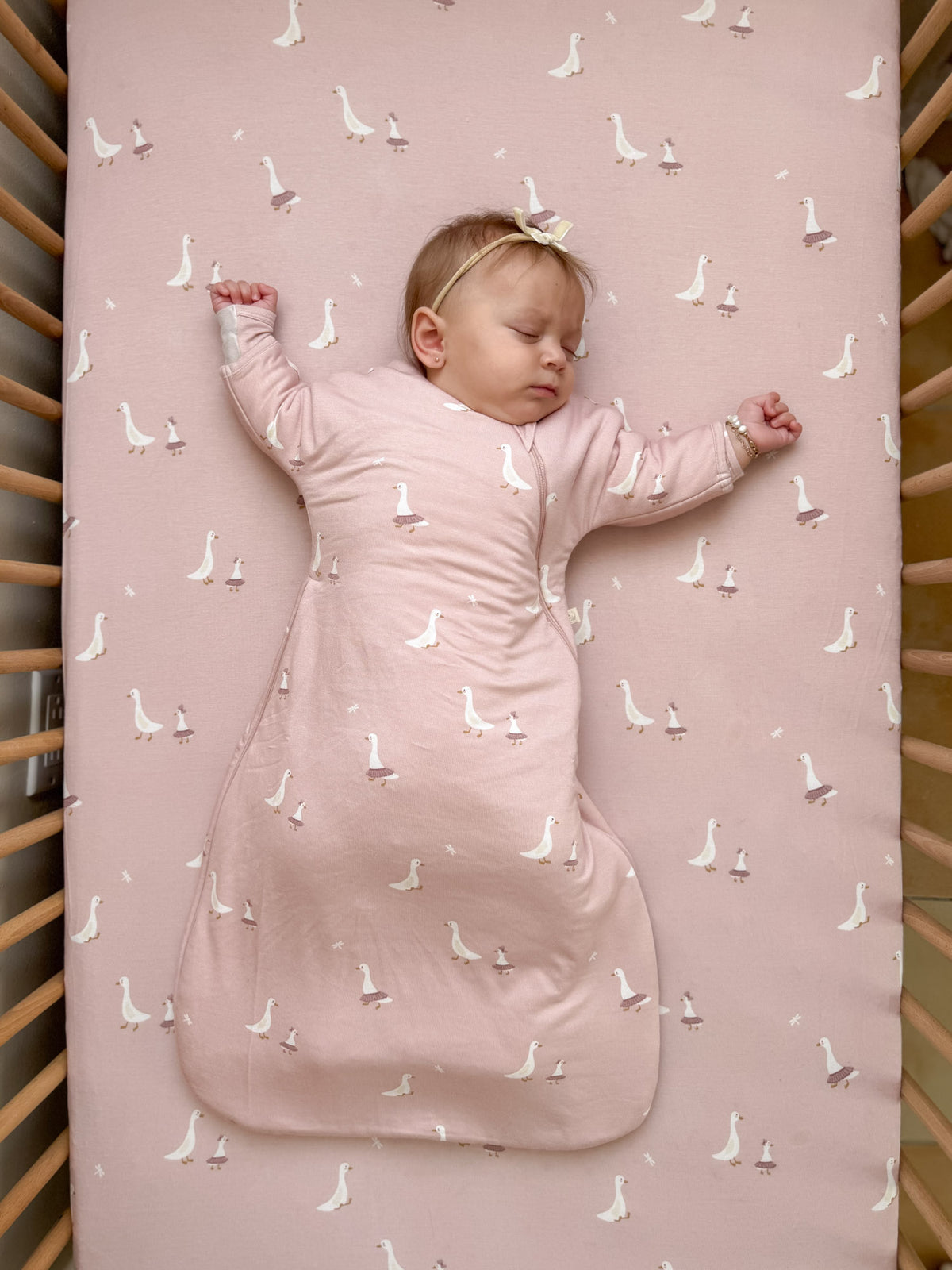 Crib Sheet - Tutu Goose