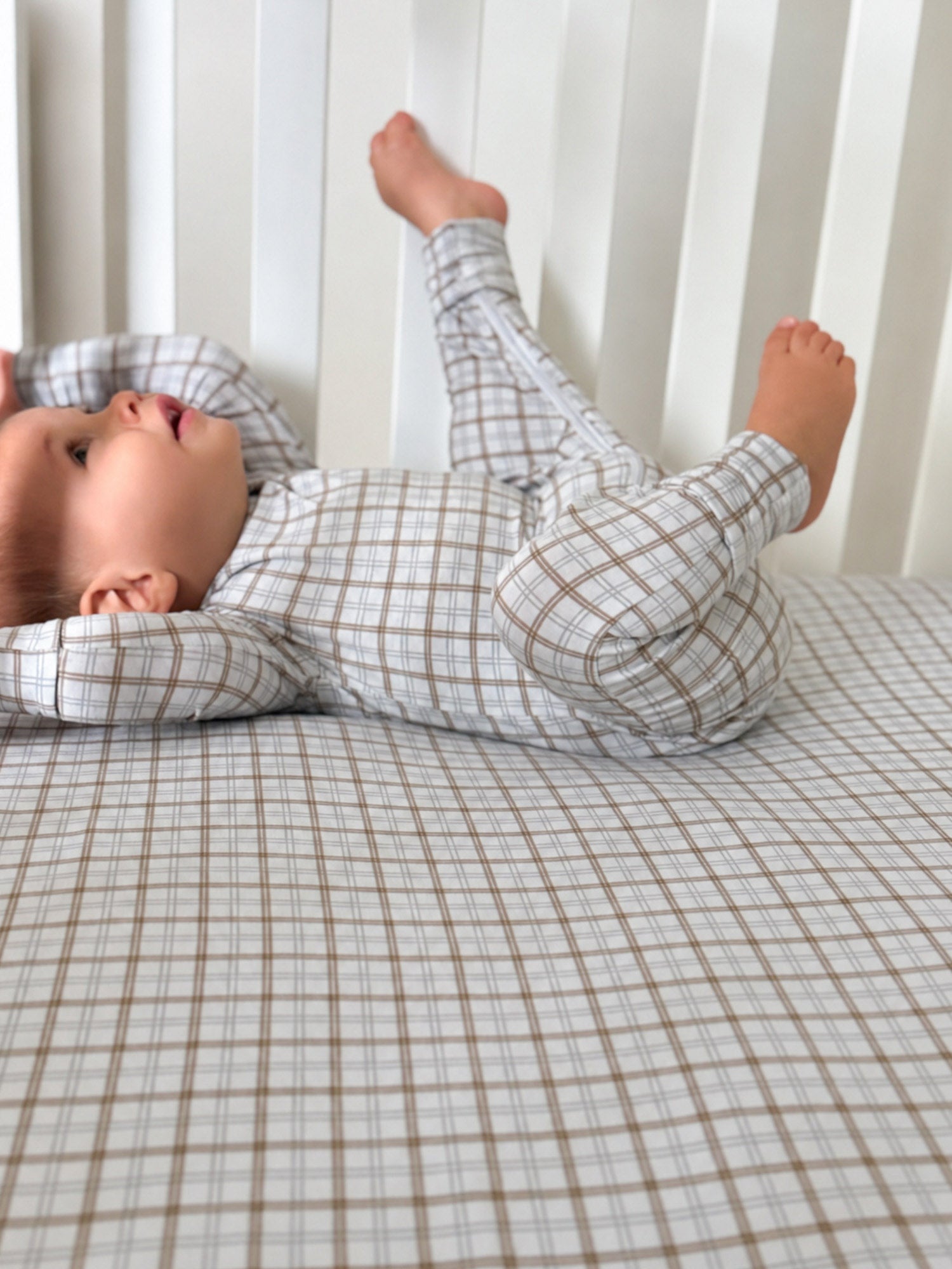 Crib Sheet - Plaid