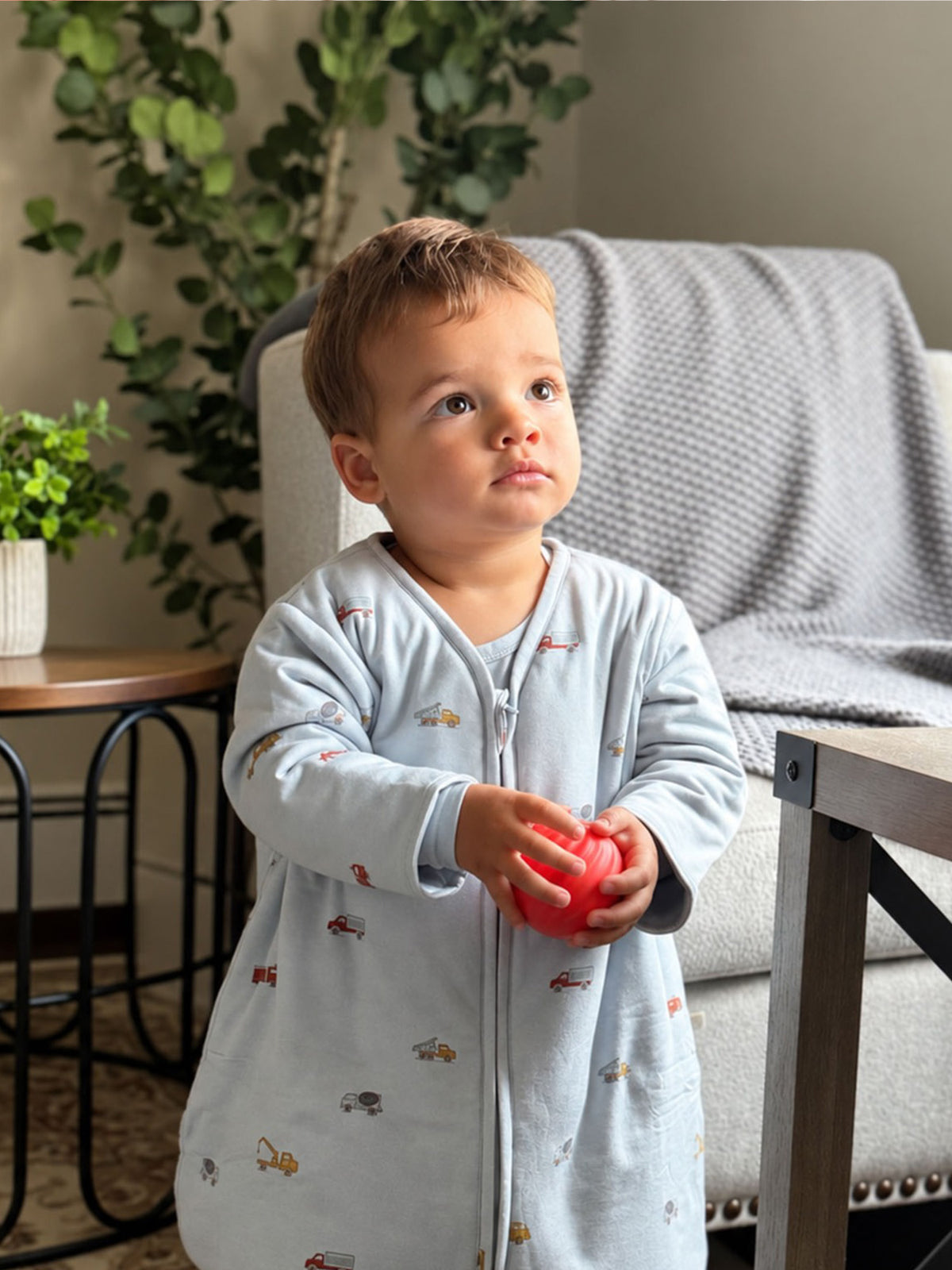 Long Sleeve Footie Sleep Sack - Working / 2.5 TOG