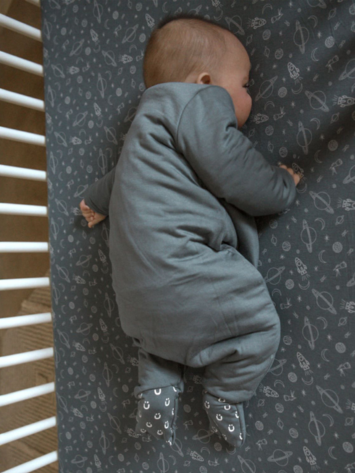 Long Sleeve Footie Sleep Sack - Hush / 2.5 TOG