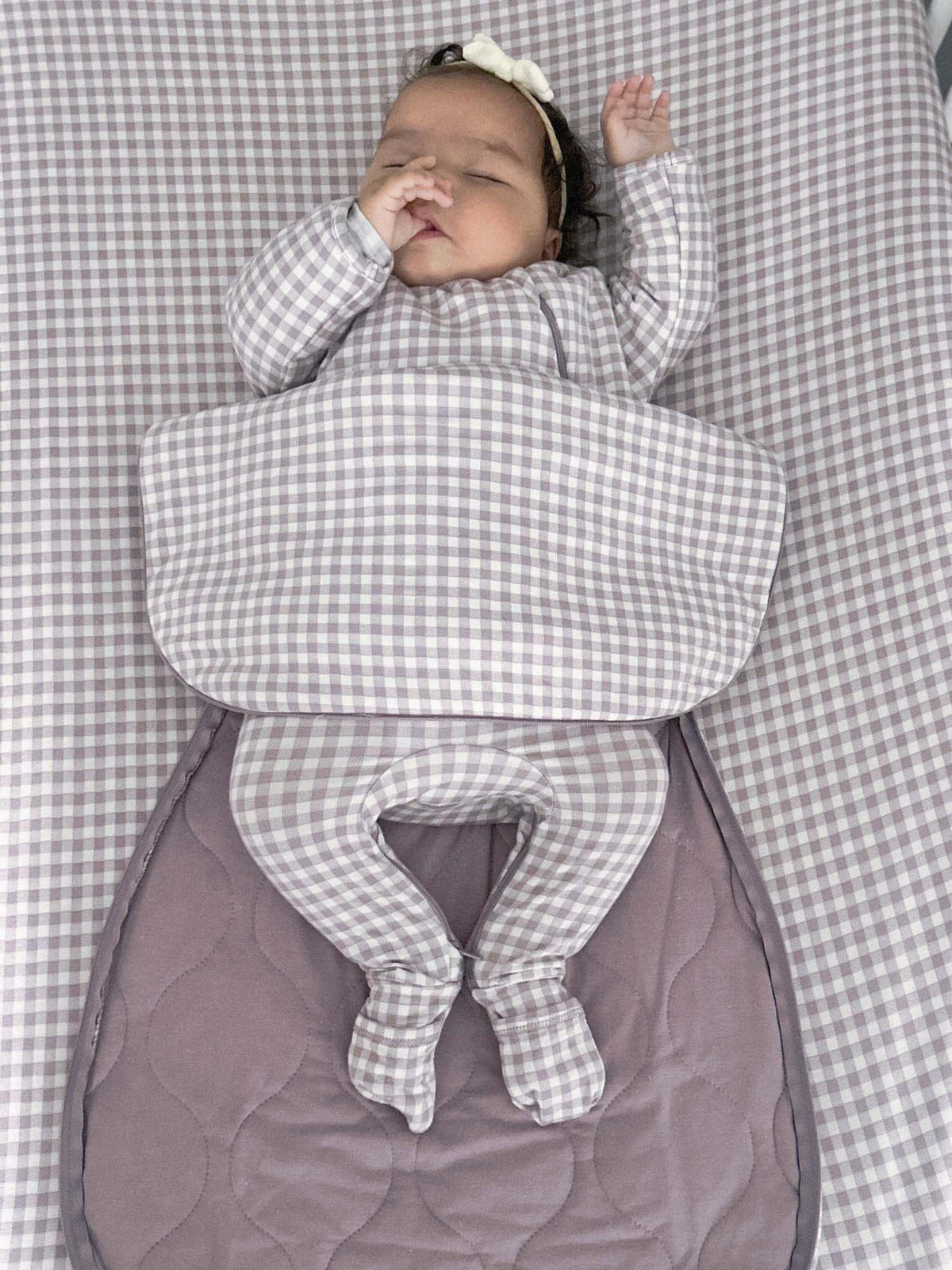 Long Sleeve Transitional Swaddle Sack - Slumber / 1.0 TOG