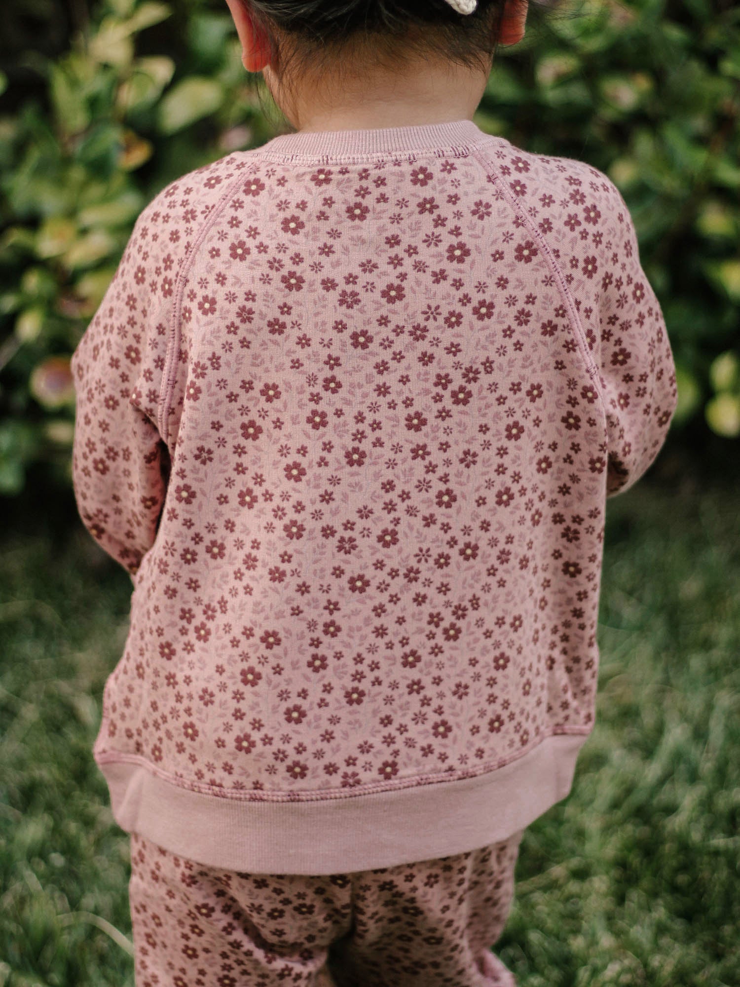 Fleece Sweatsuit - Petals
