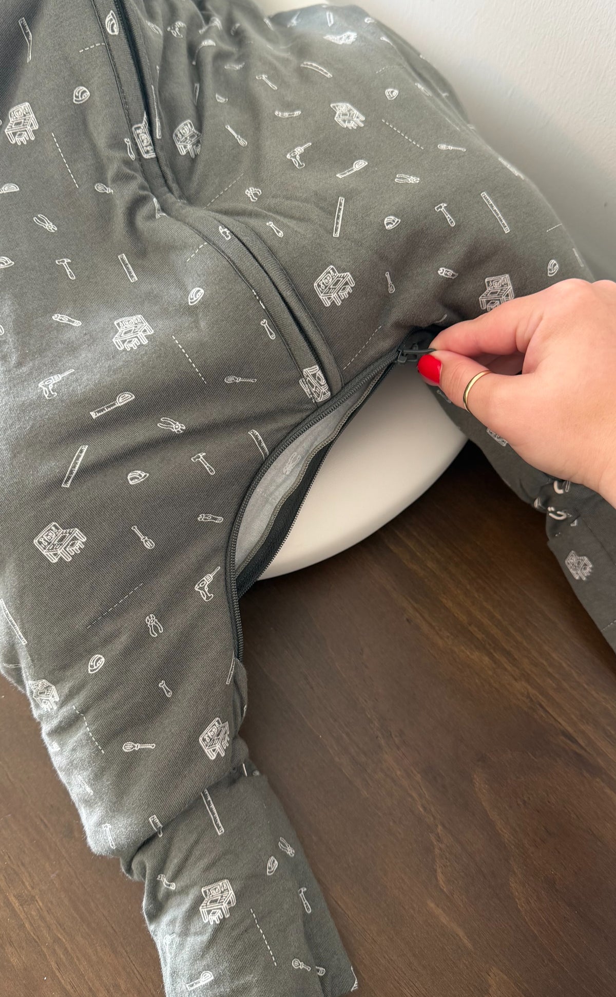 Footie Sleep Sack - Tools / 2.5 TOG